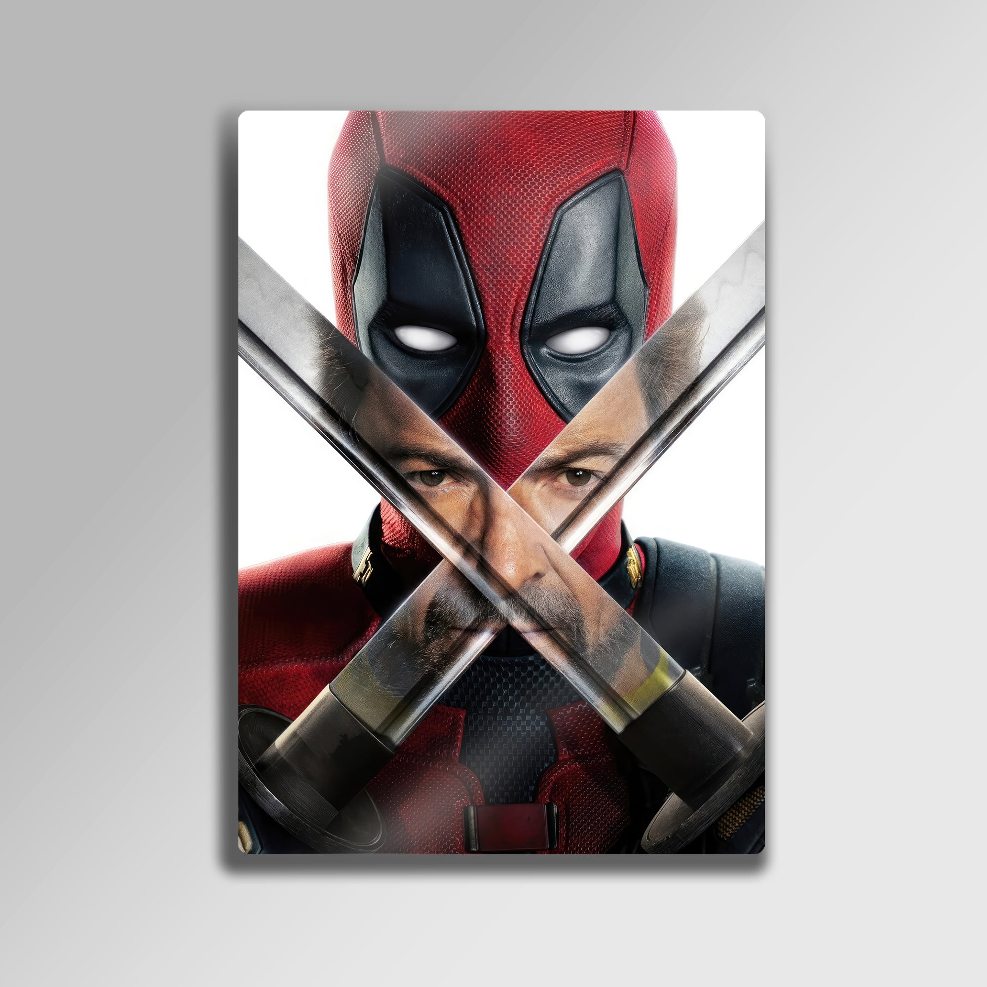 Deadpool X Wolverine - Metal Tablo