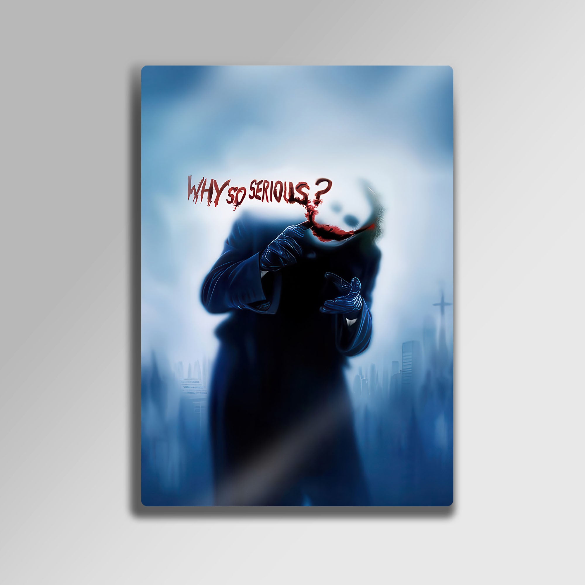 Joker "Why So Serious?" - Metal Tablo