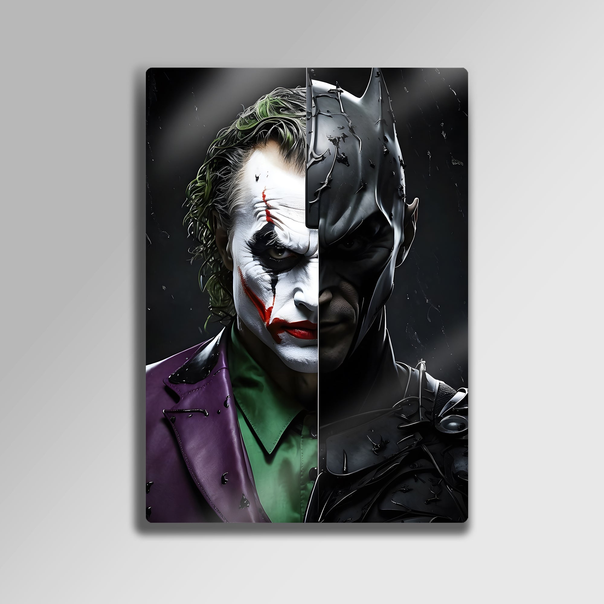 Batman & Joker - Metal Tablo