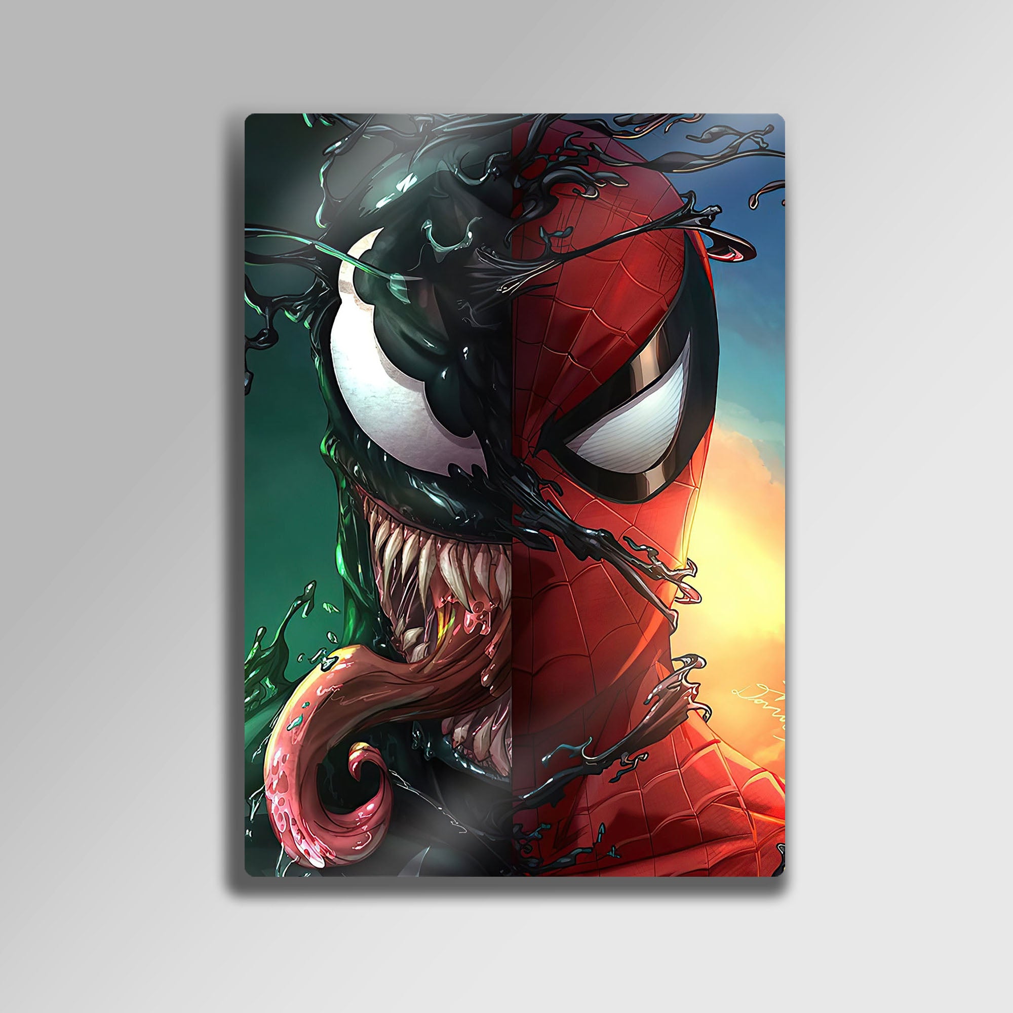 Spider-Man vs. Venom - Metal Tablo