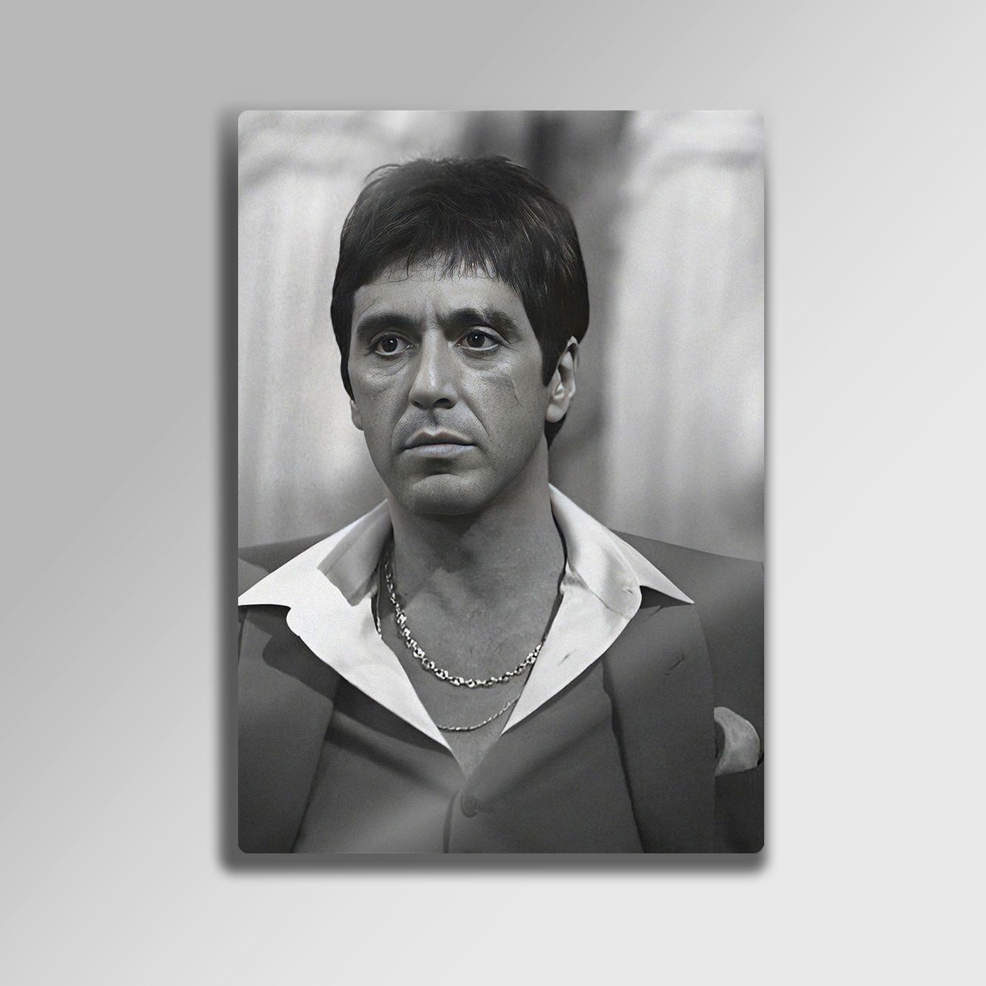 Scarface Tony Montana - Metal Tablo