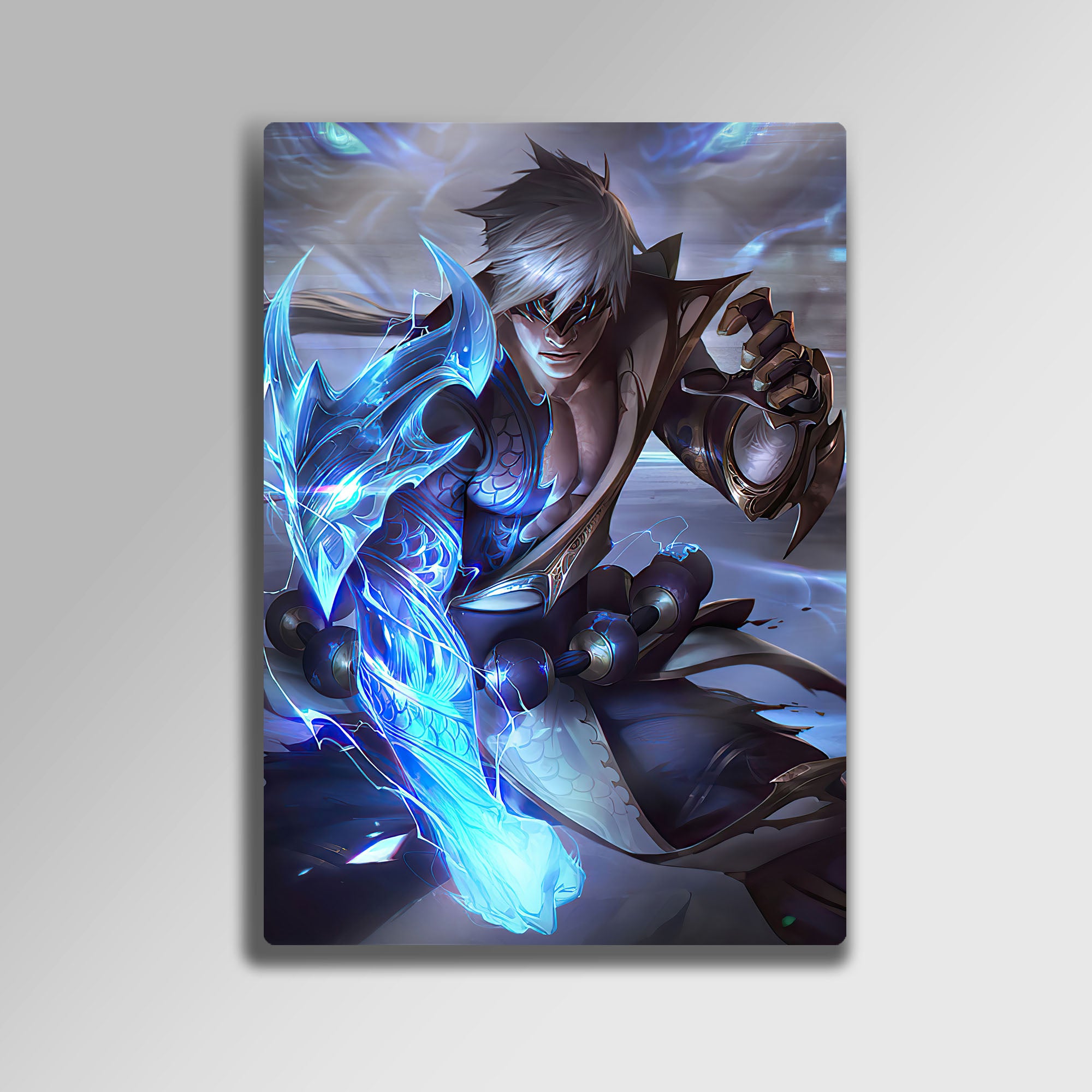 Fırtına Ejderi Lee Sin - Metal Tablo