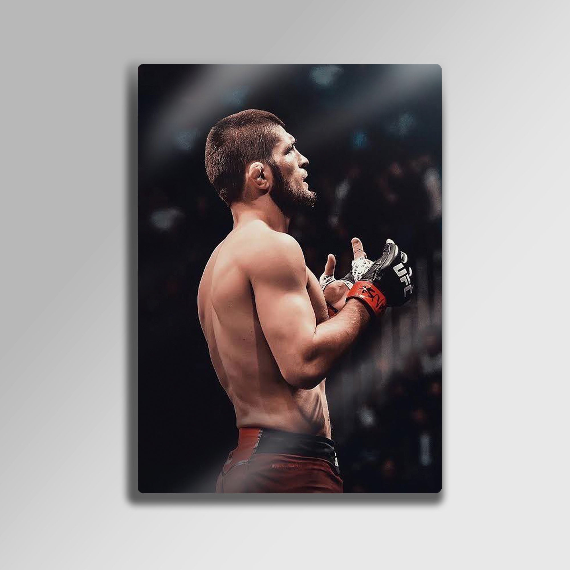 UFC Khabib Nurmagomedov MMA - Metal Tablo