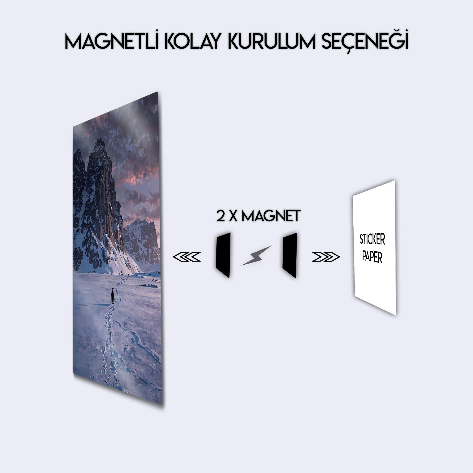 But Why, Nihilist Penguen, Penguin Motivasyon - Metal Tablo