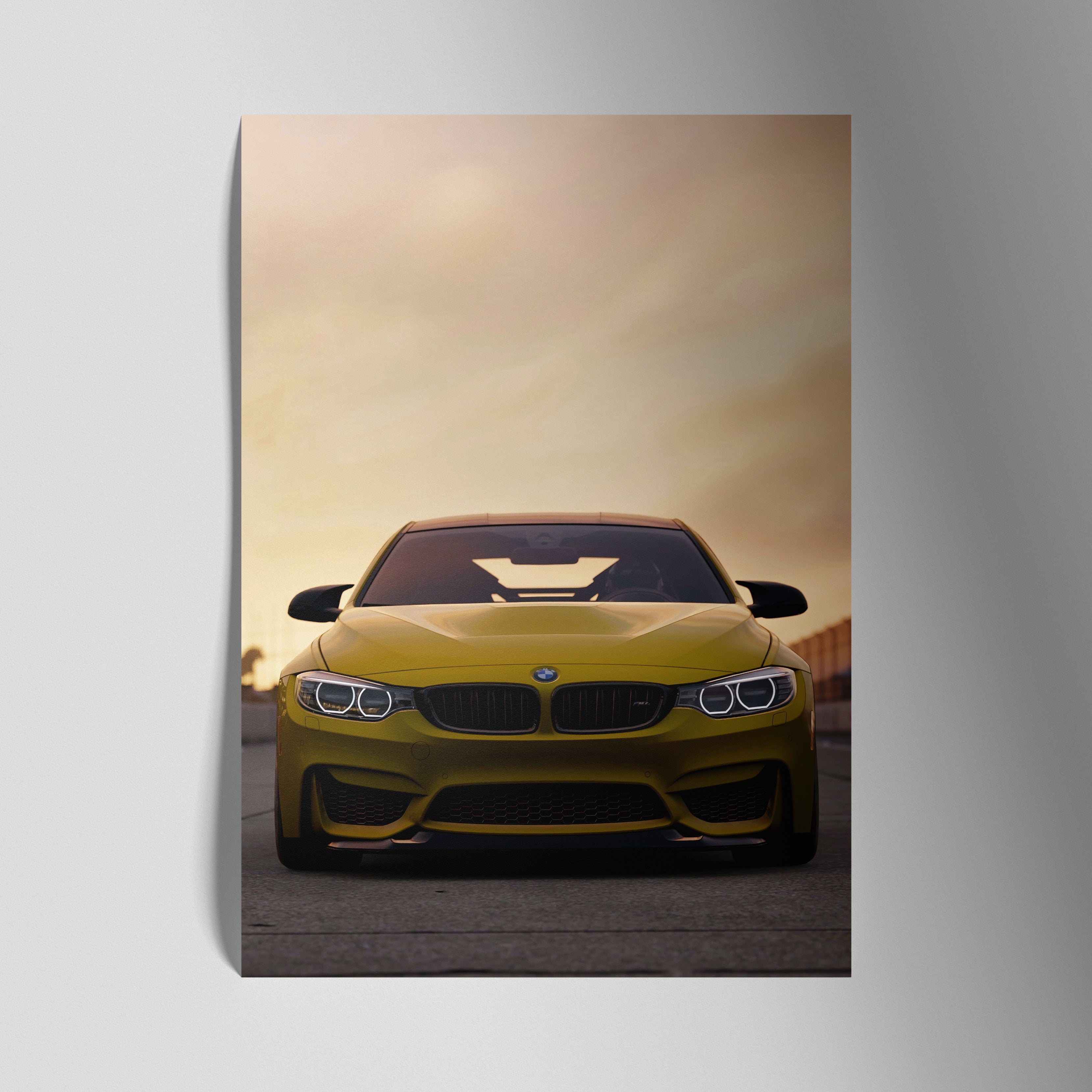 BMW Yellow - Tablo