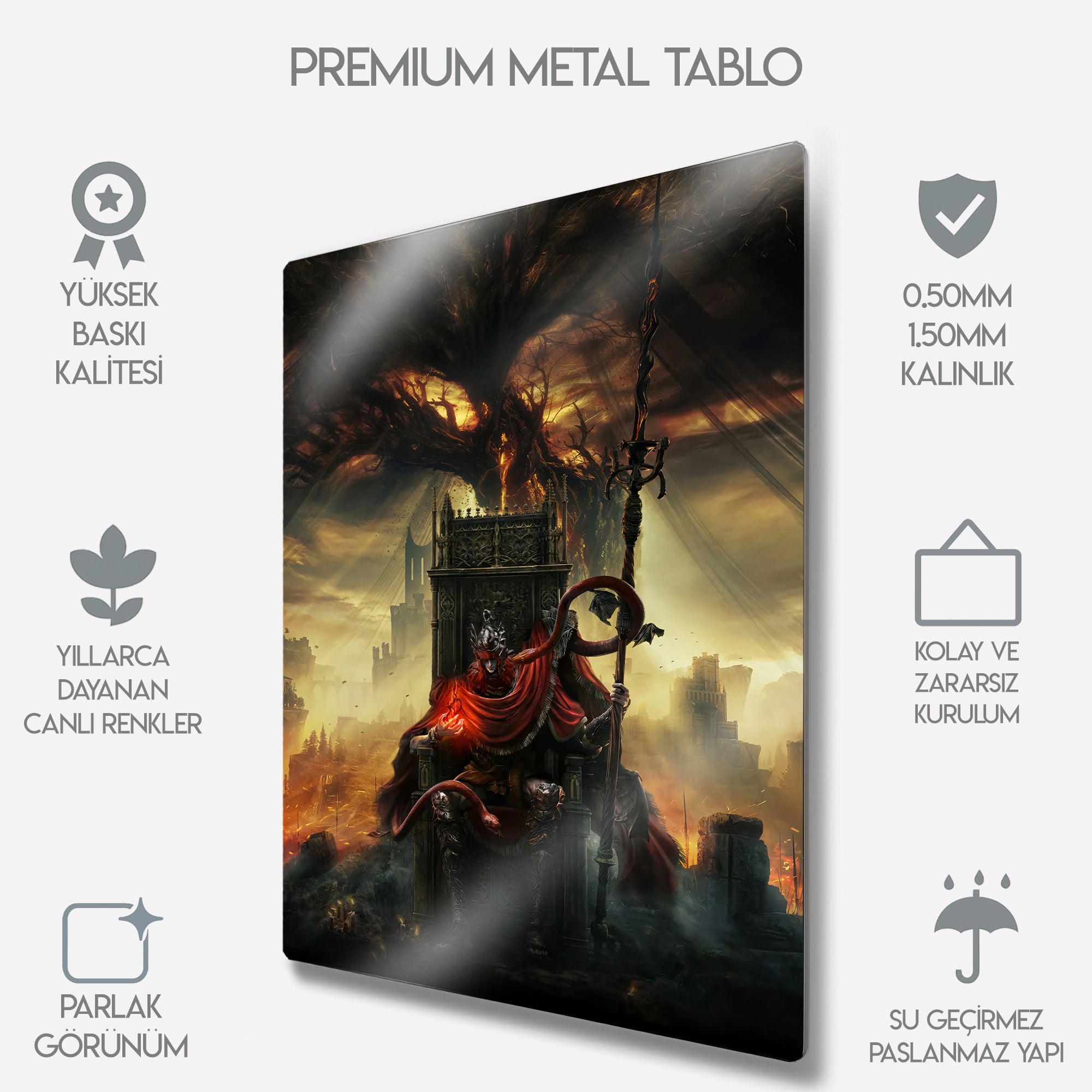 Elden Ring Epik - Metal Tablo