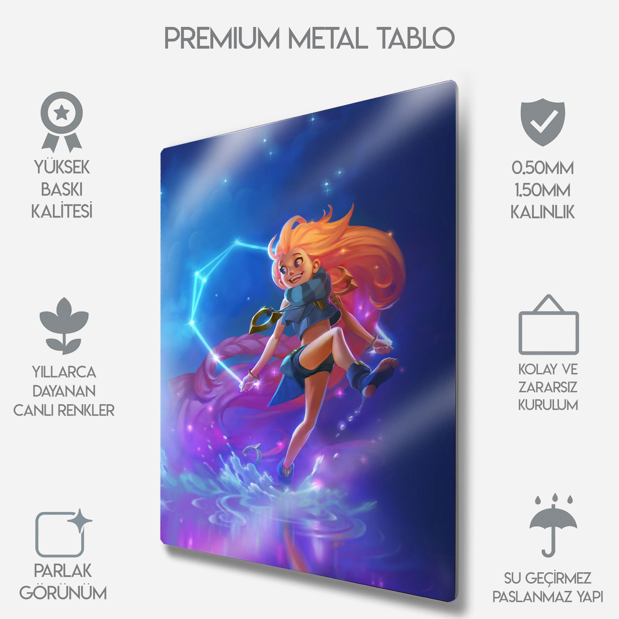 Zoe - Metal Tablo