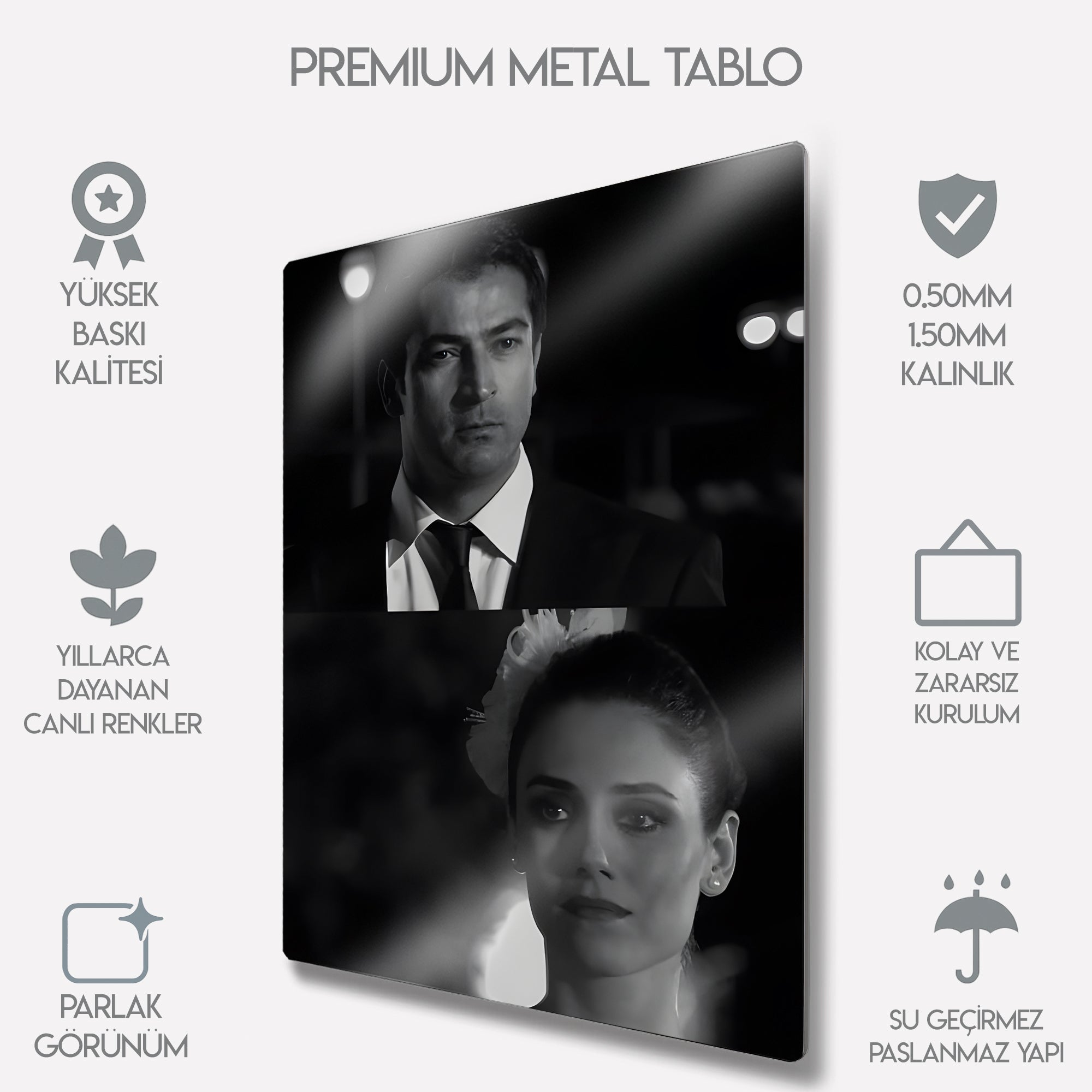 Ezel & Eyşan - Metal Tablo