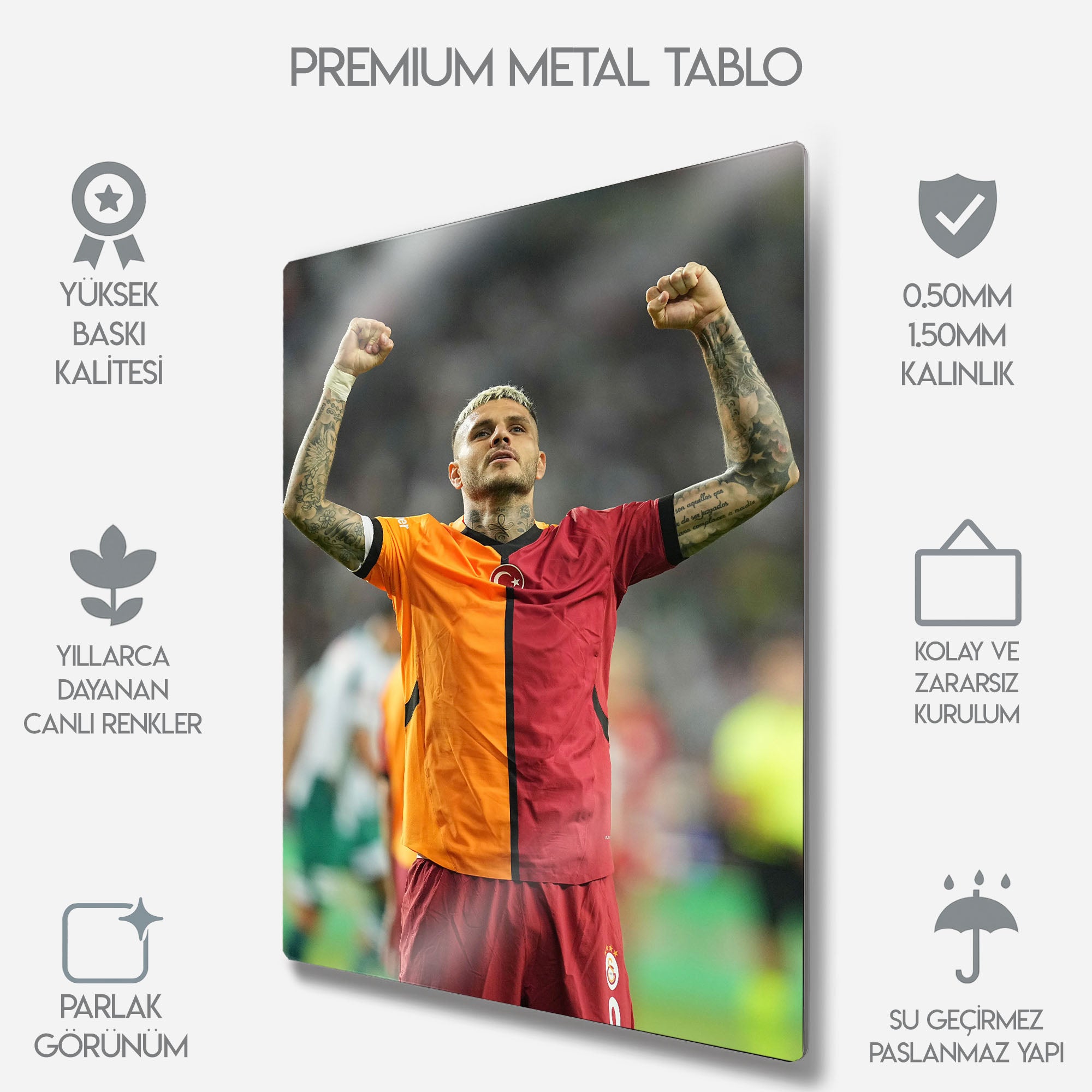 Mauro Icardi - Metal Tablo