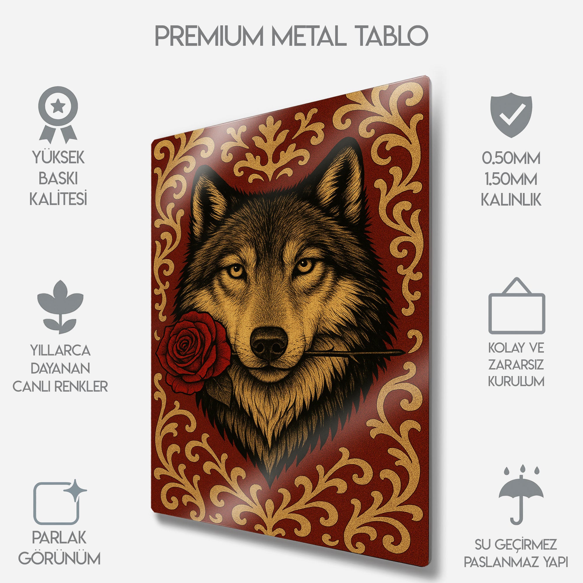 Romantik Kurt - Metal Tablo