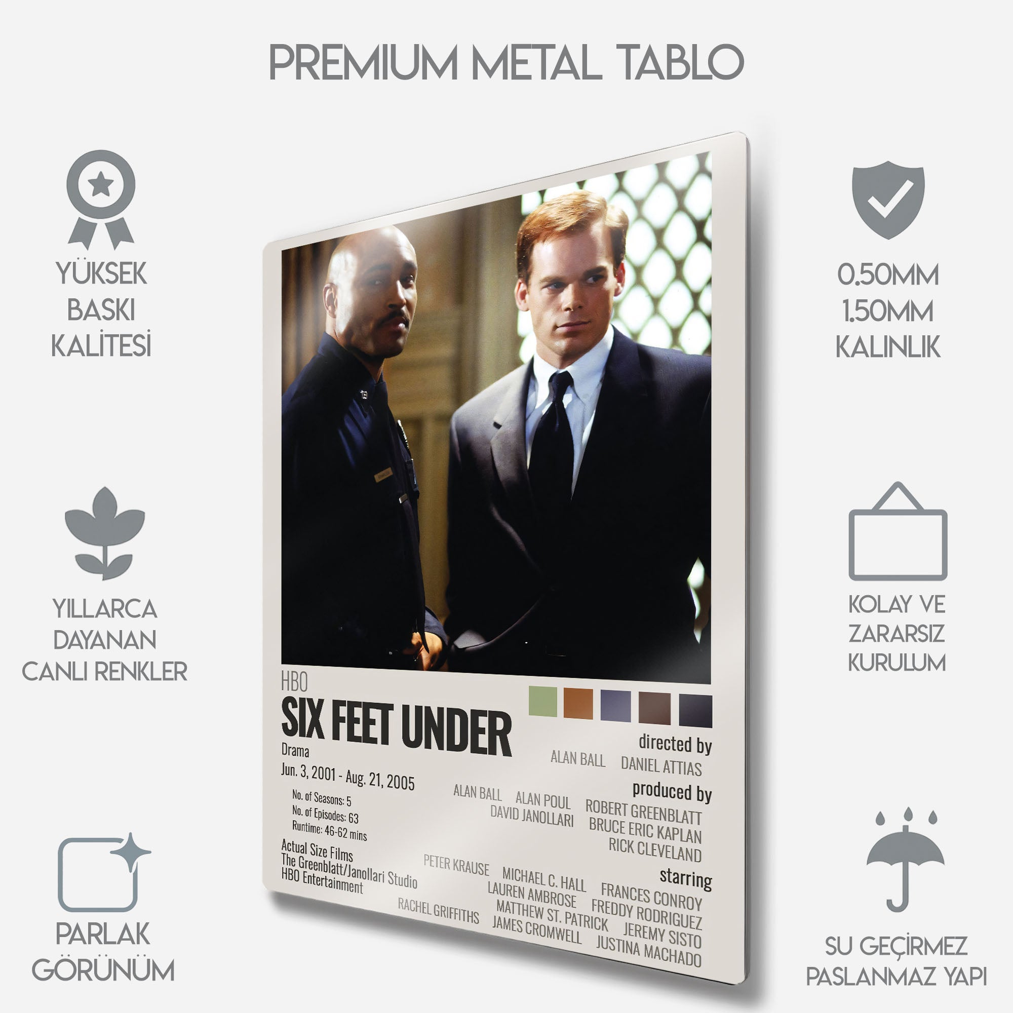 Six Feet Under - Metal Tablo