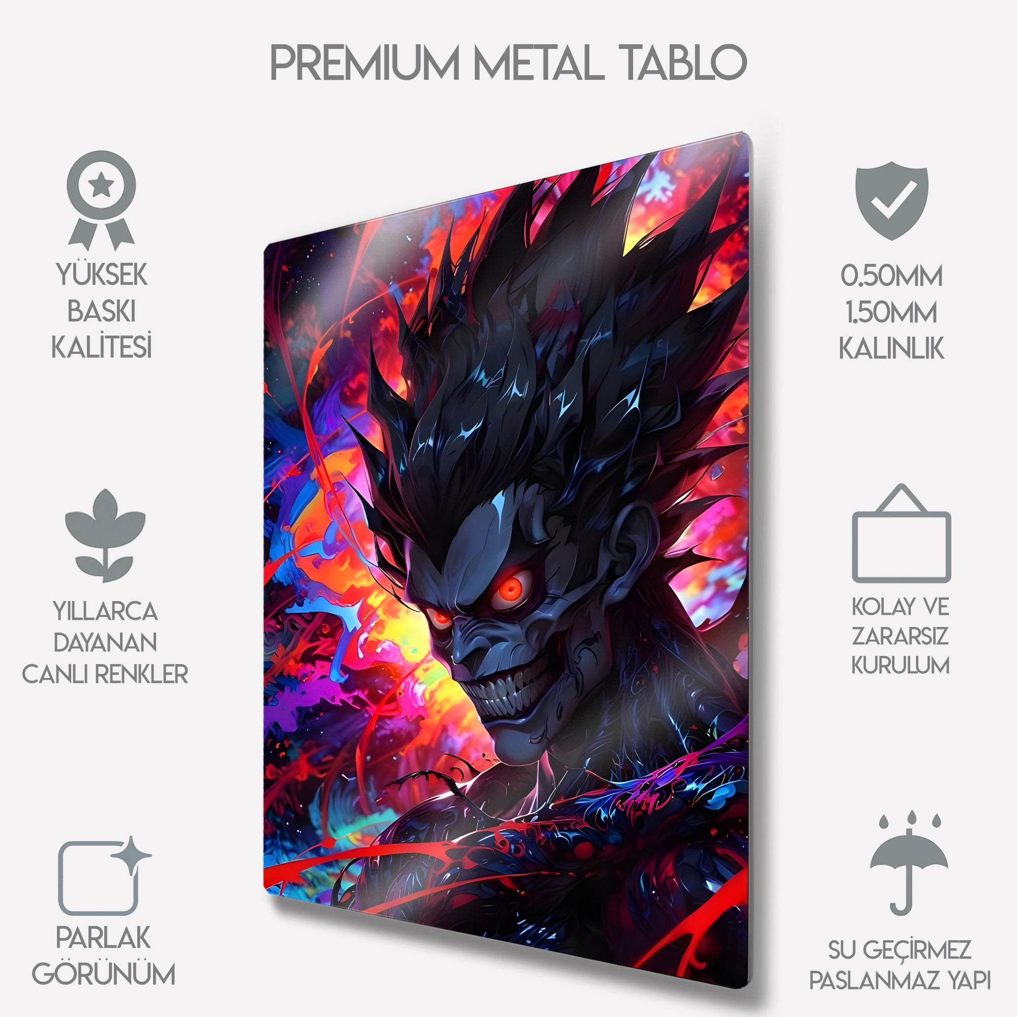 Death Note Ryuk Anime - Metal Tablo