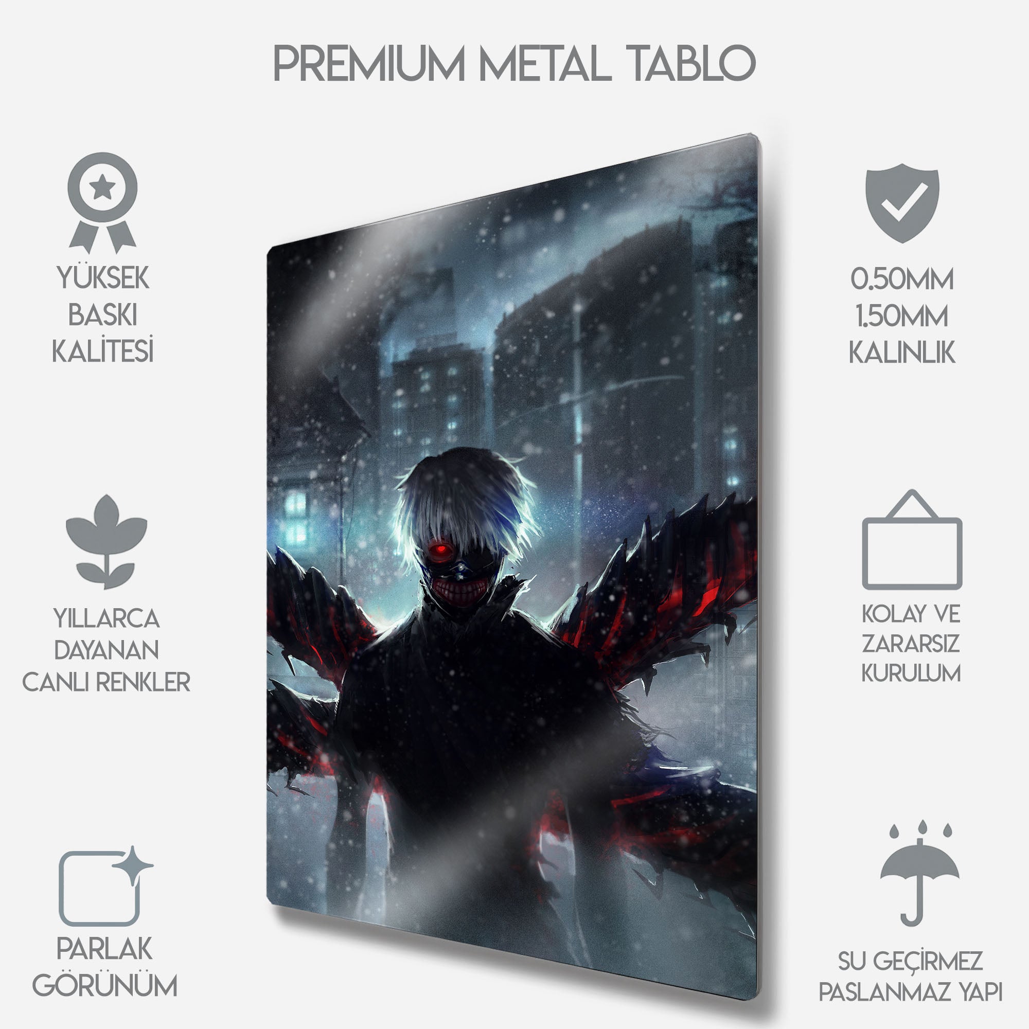 Ken Kaneki - Metal Tablo