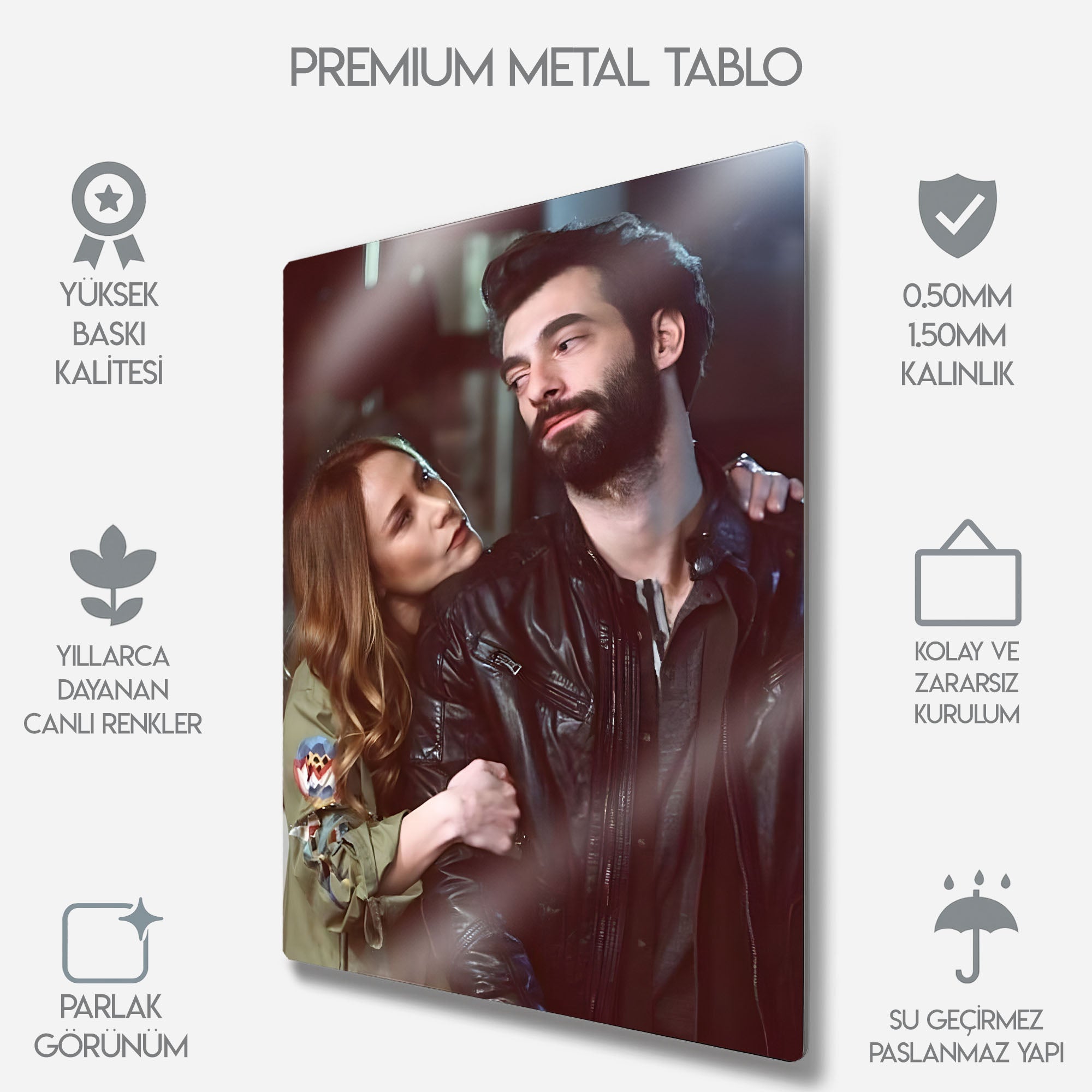Poyraz & Ayşegül - Metal Tablo