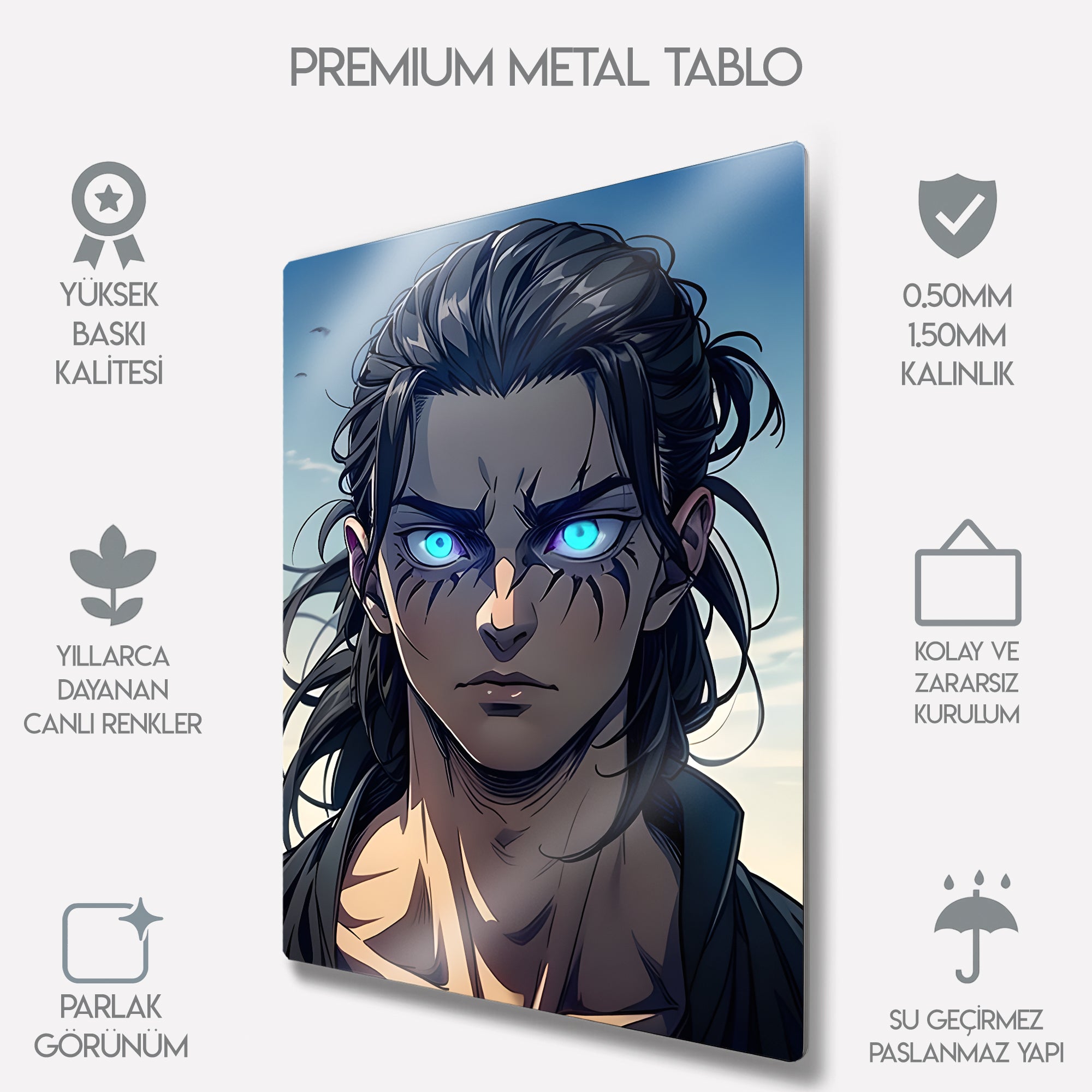 Eren Yeager - Metal Tablo