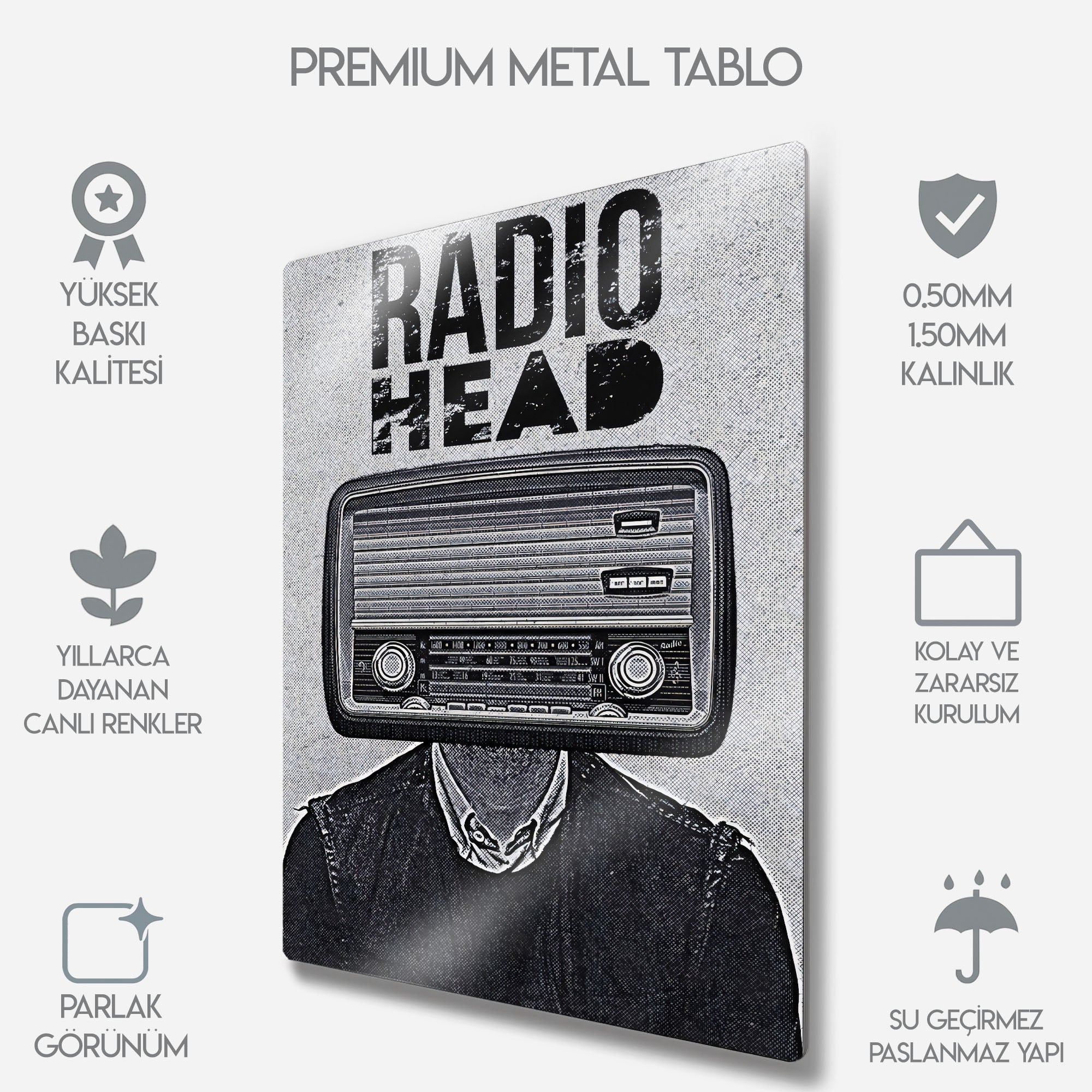 Radiohead Sürreal - Metal Tablo