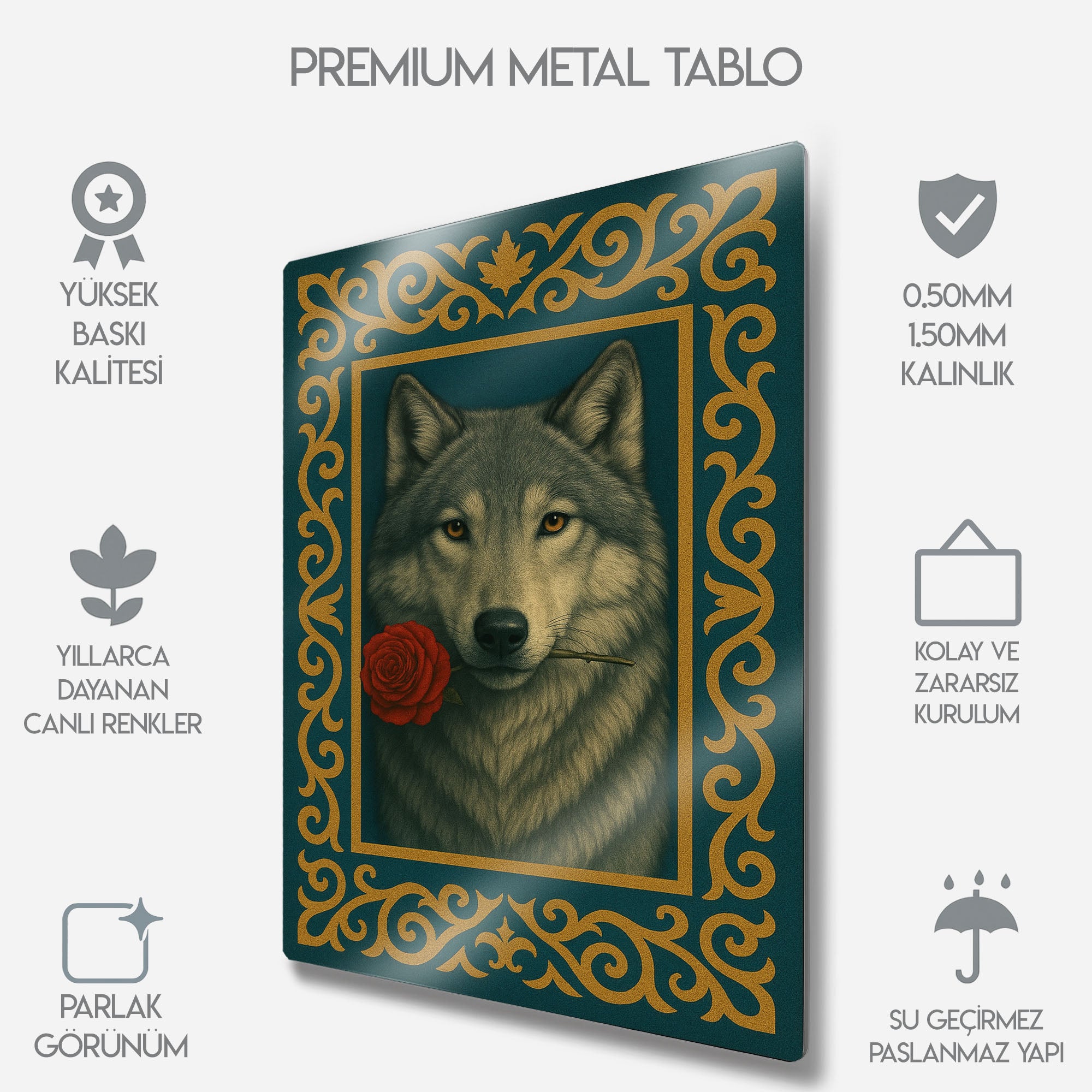 Romantik Kurt - Metal Tablo