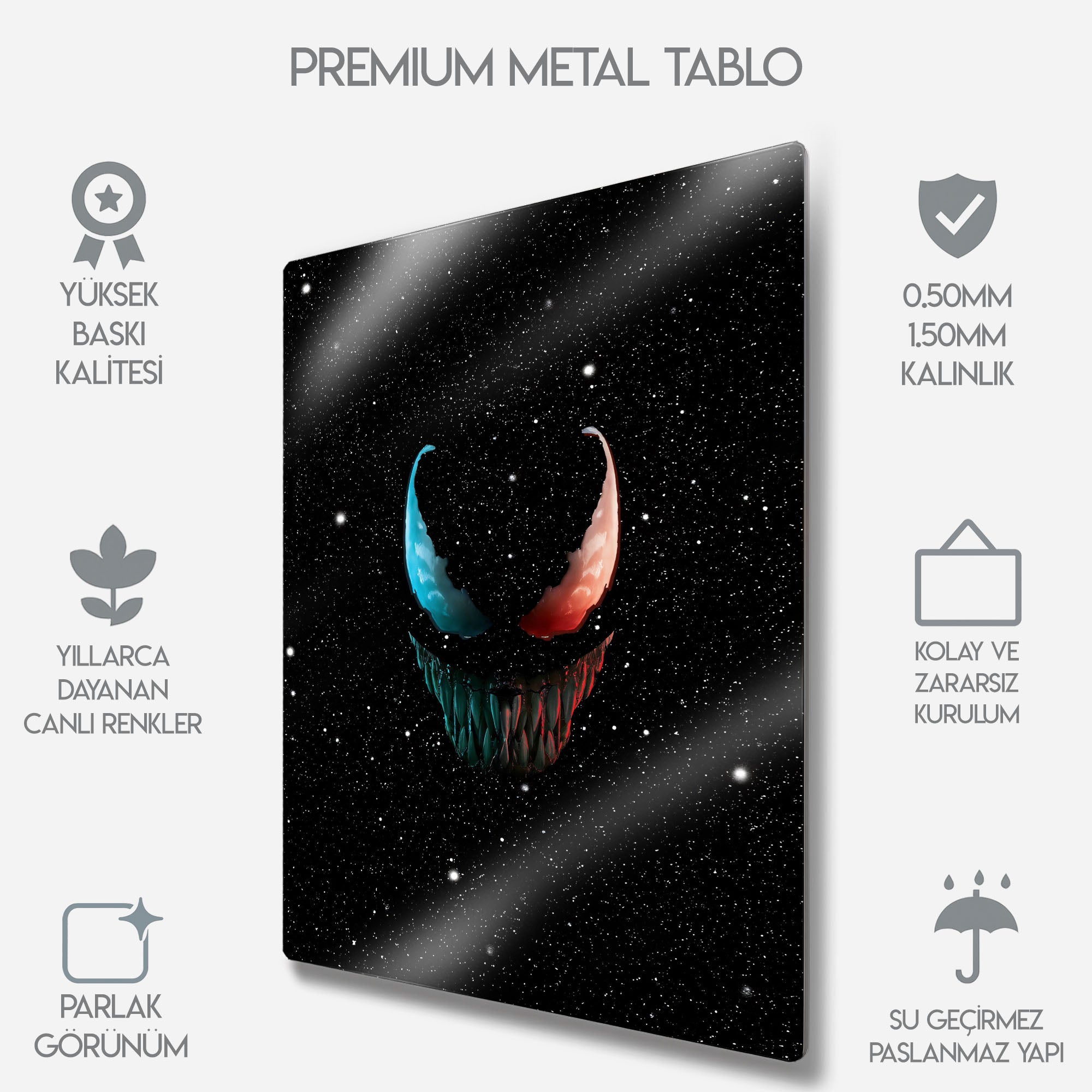 Marvel Venom - Metal Tablo