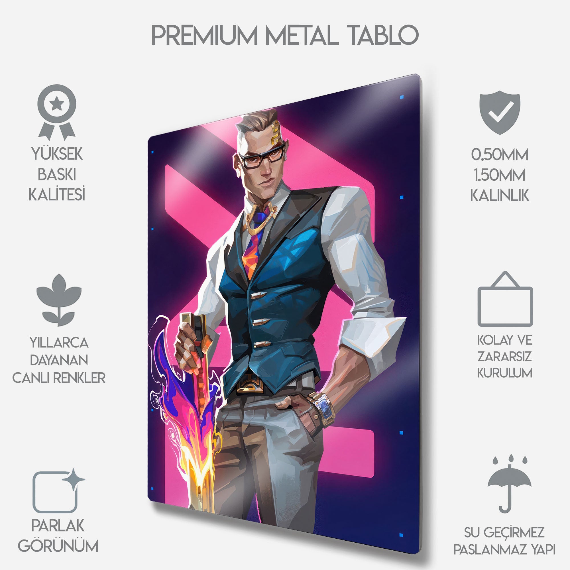 Chamber - Metal Tablo