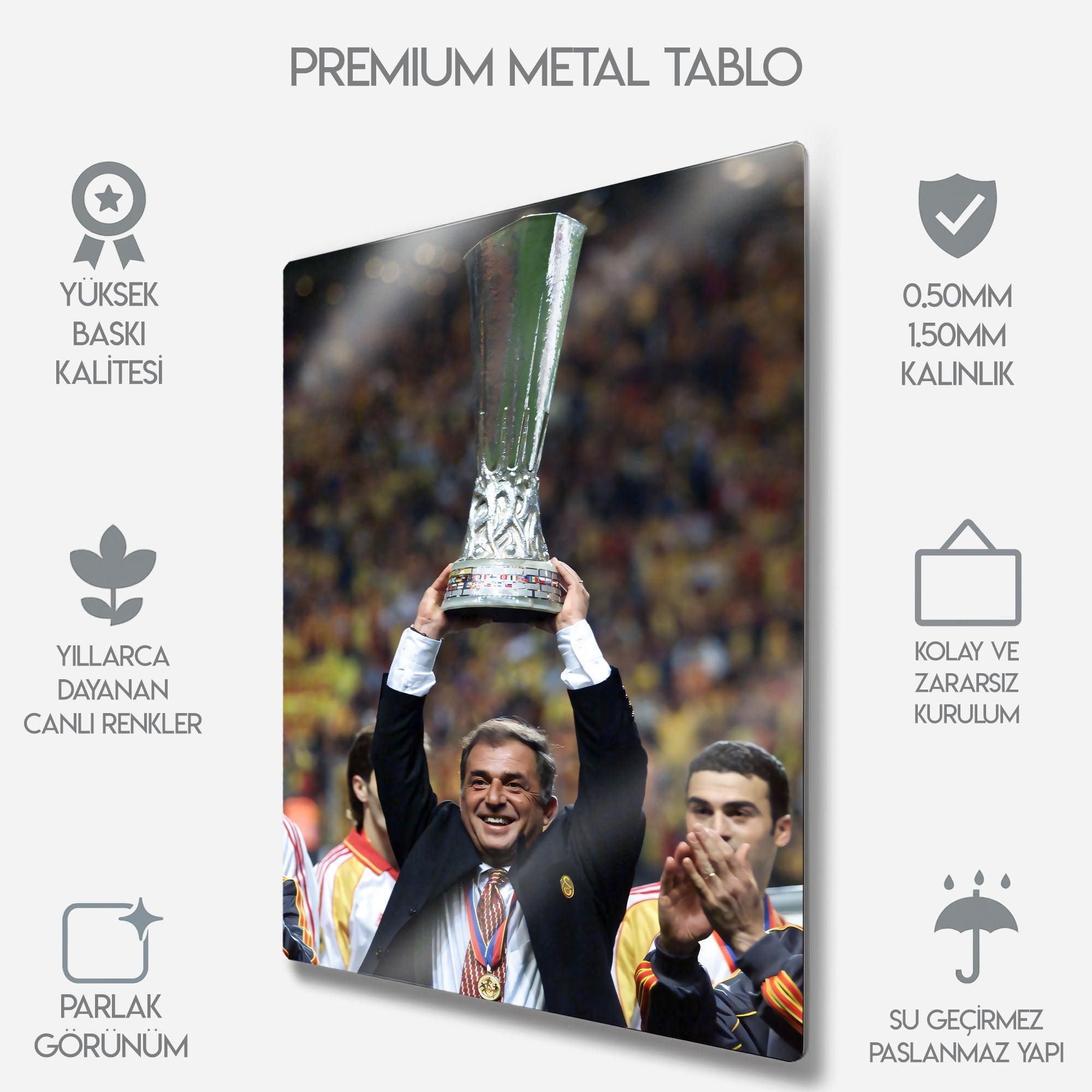 Fatih Terim UEFA Kupası, Galatasaray 2000 - Metal Tablo