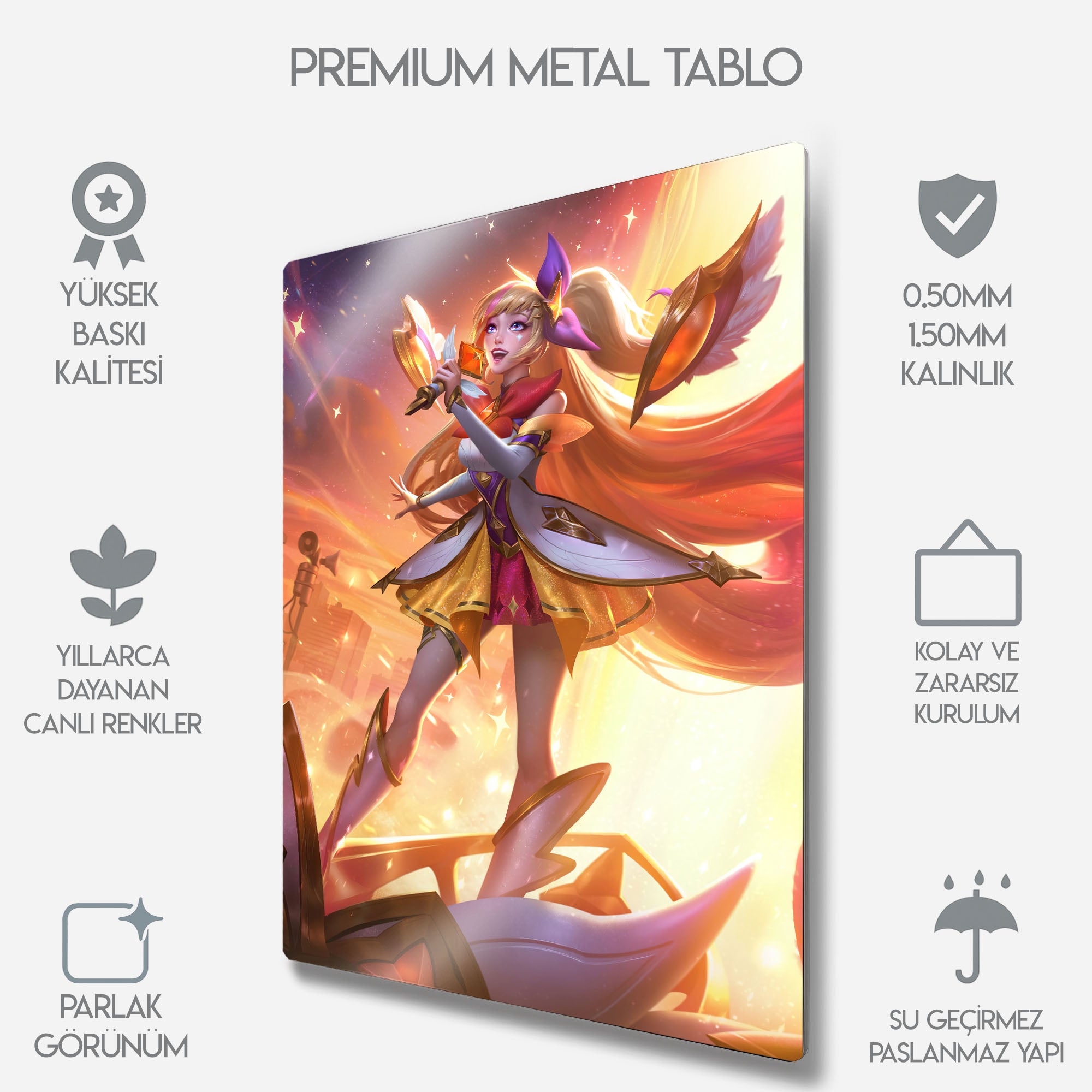 Seraphine - Metal Tablo