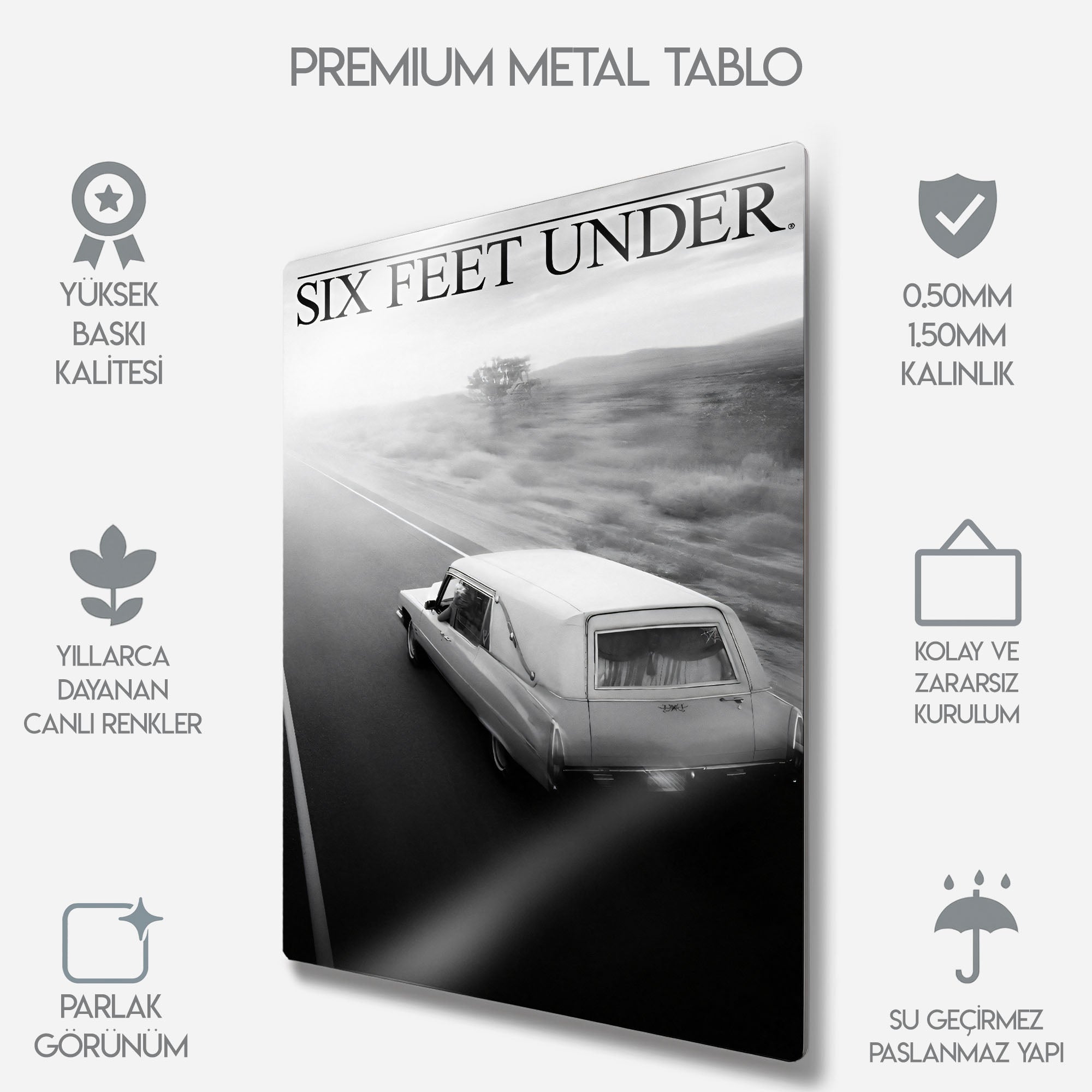 Six Feet Under - Metal Tablo