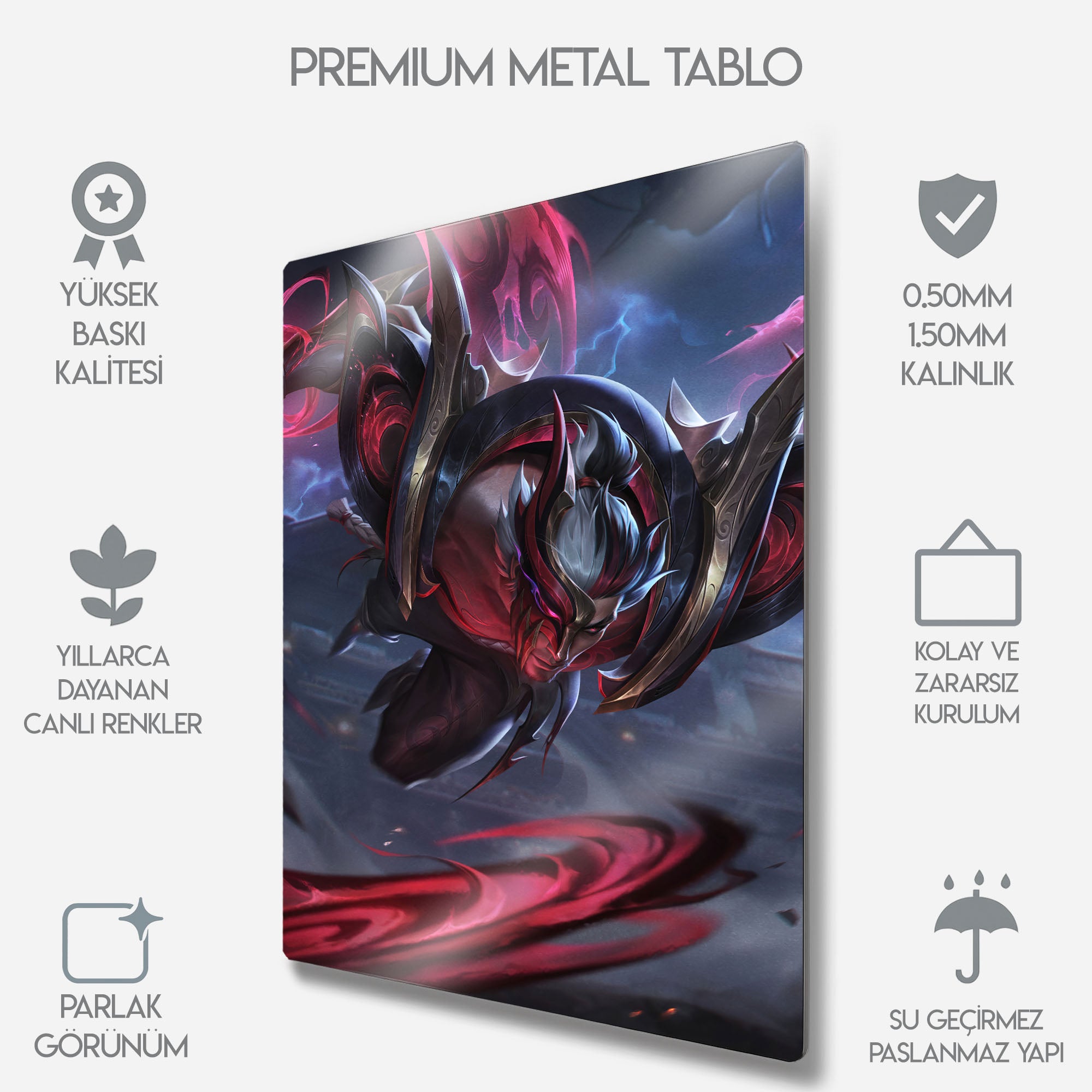 Yücelik Yolu Zed - Metal Tablo