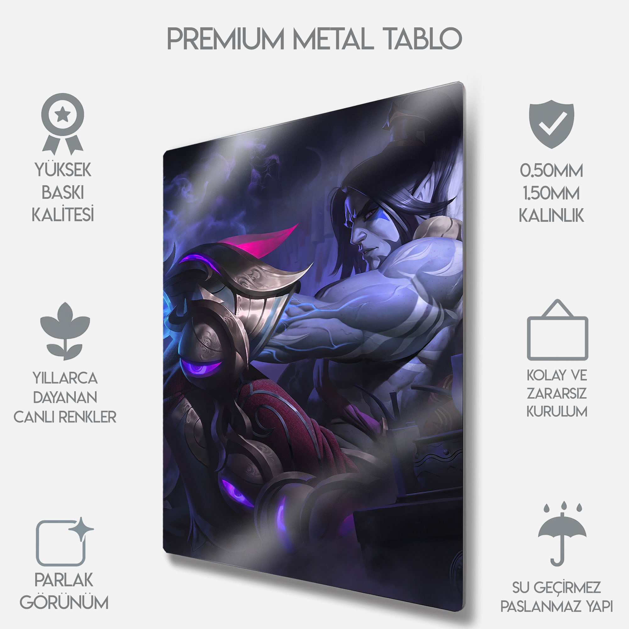 Ay İfriti Sylas - Metal Tablo