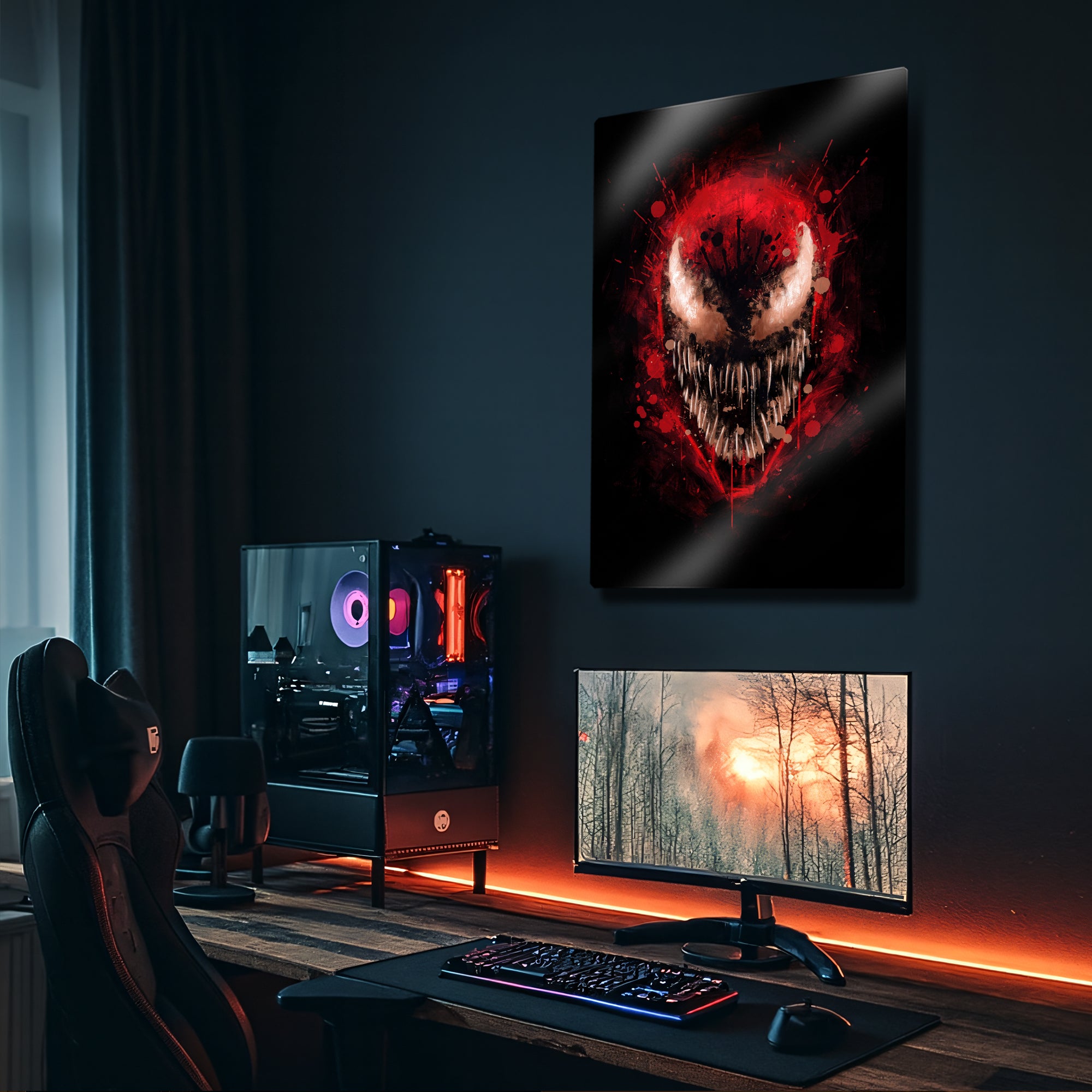 Carnage Poster, Marvel Venom - Metal Tablo