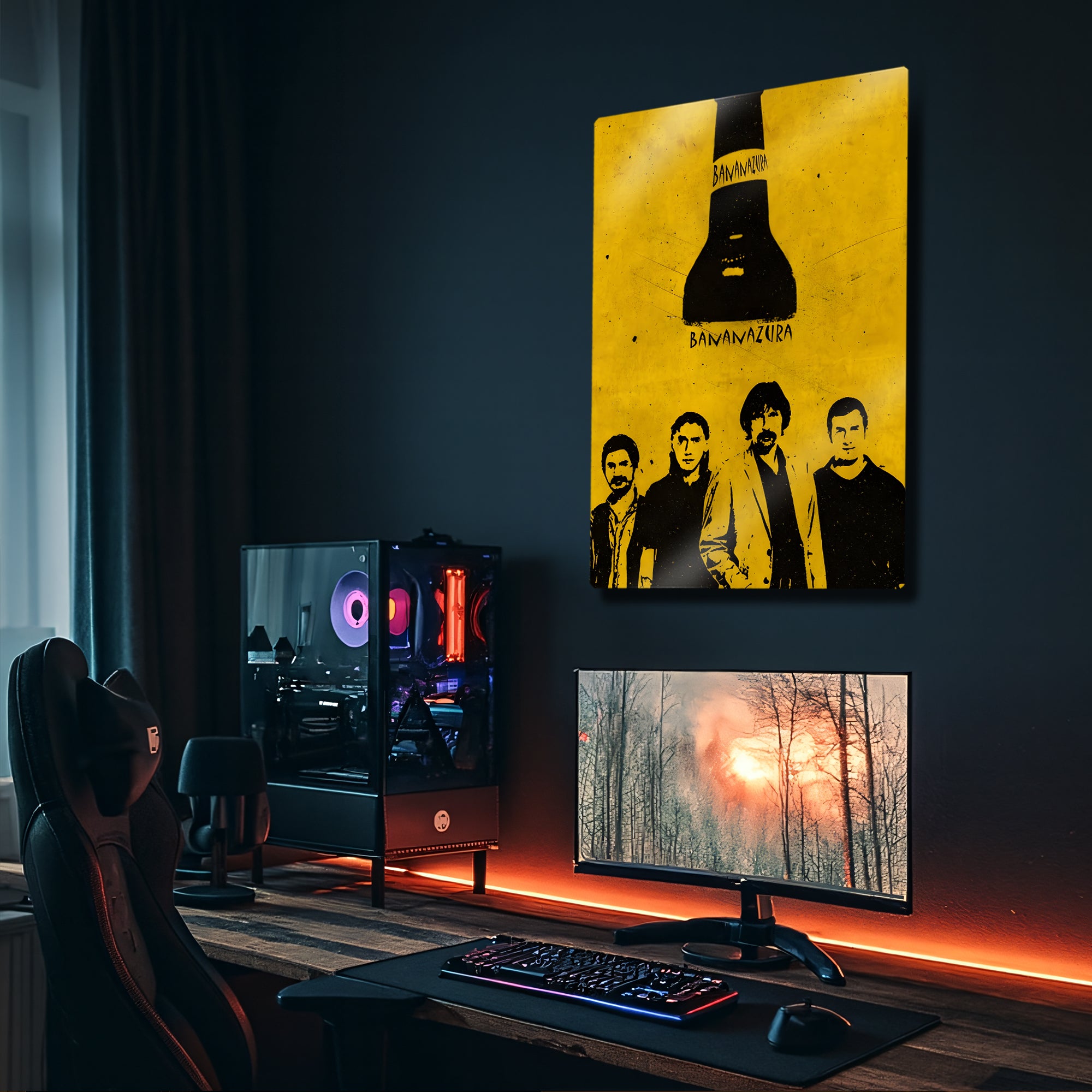 Bananazura Behzat Ç. - Metal Tablo