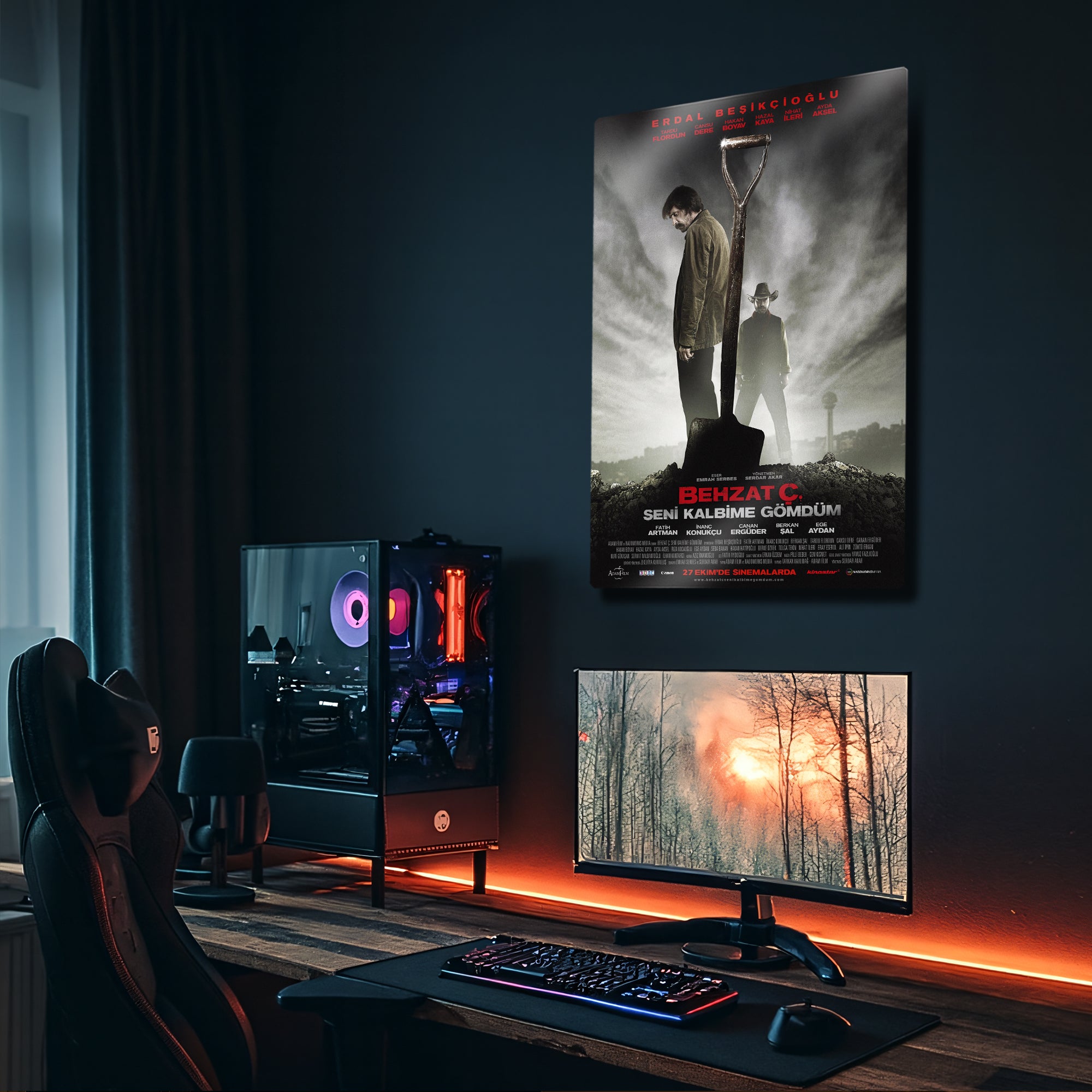 Behzat Ç. Seni Kalbime Gömdüm - Metal Tablo