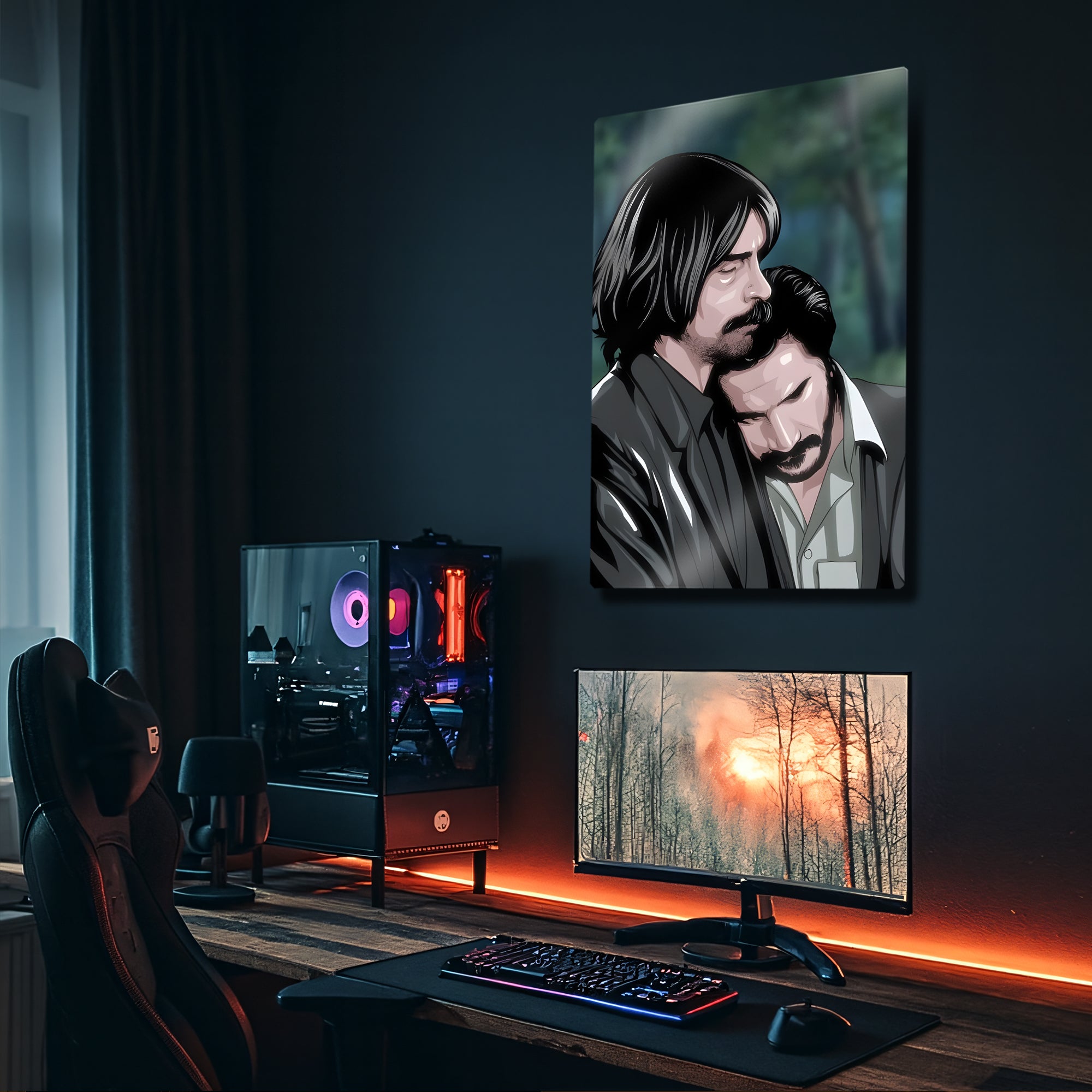 Behzat Ç. ve Hayalet - Metal Tablo