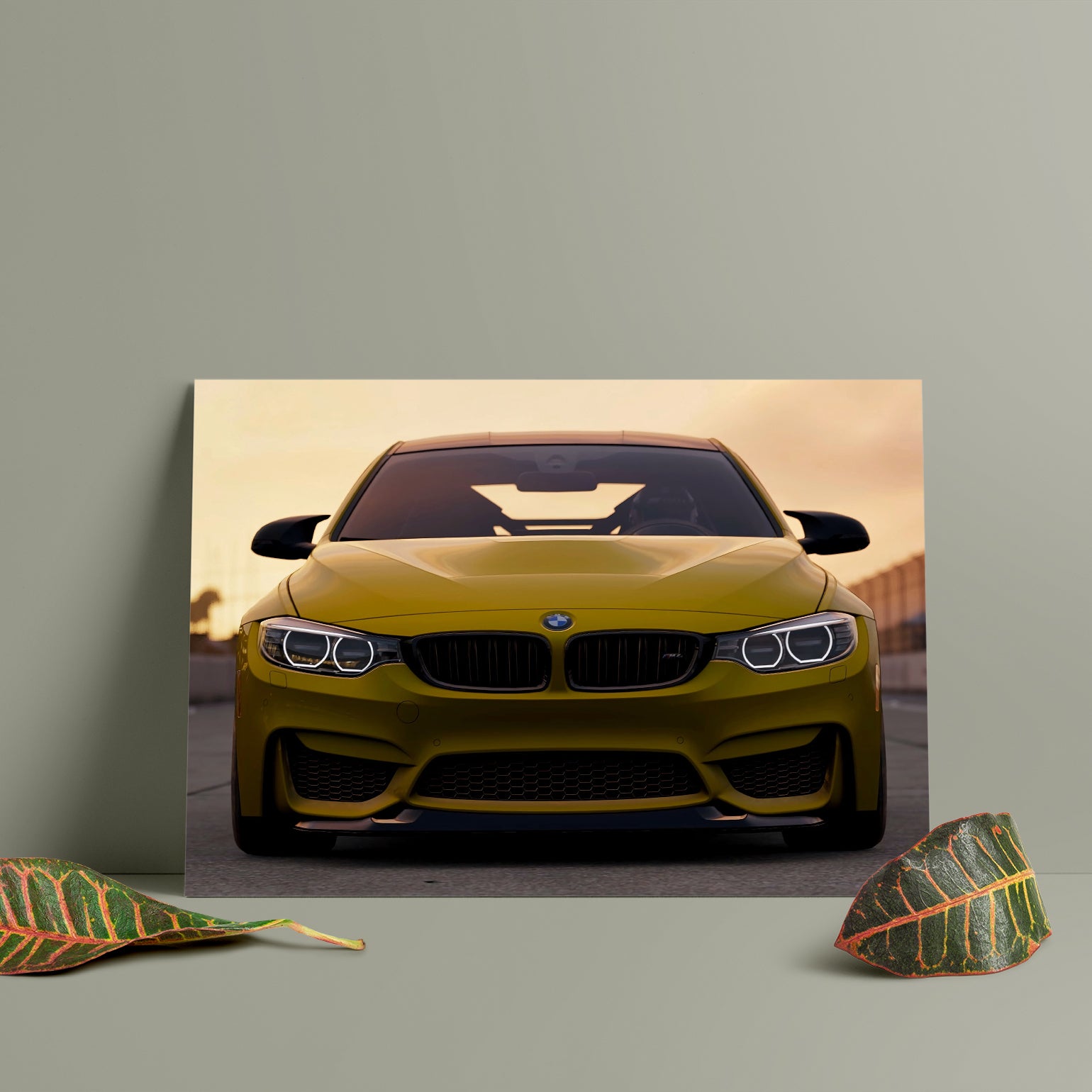BMW Yellow - Tablo