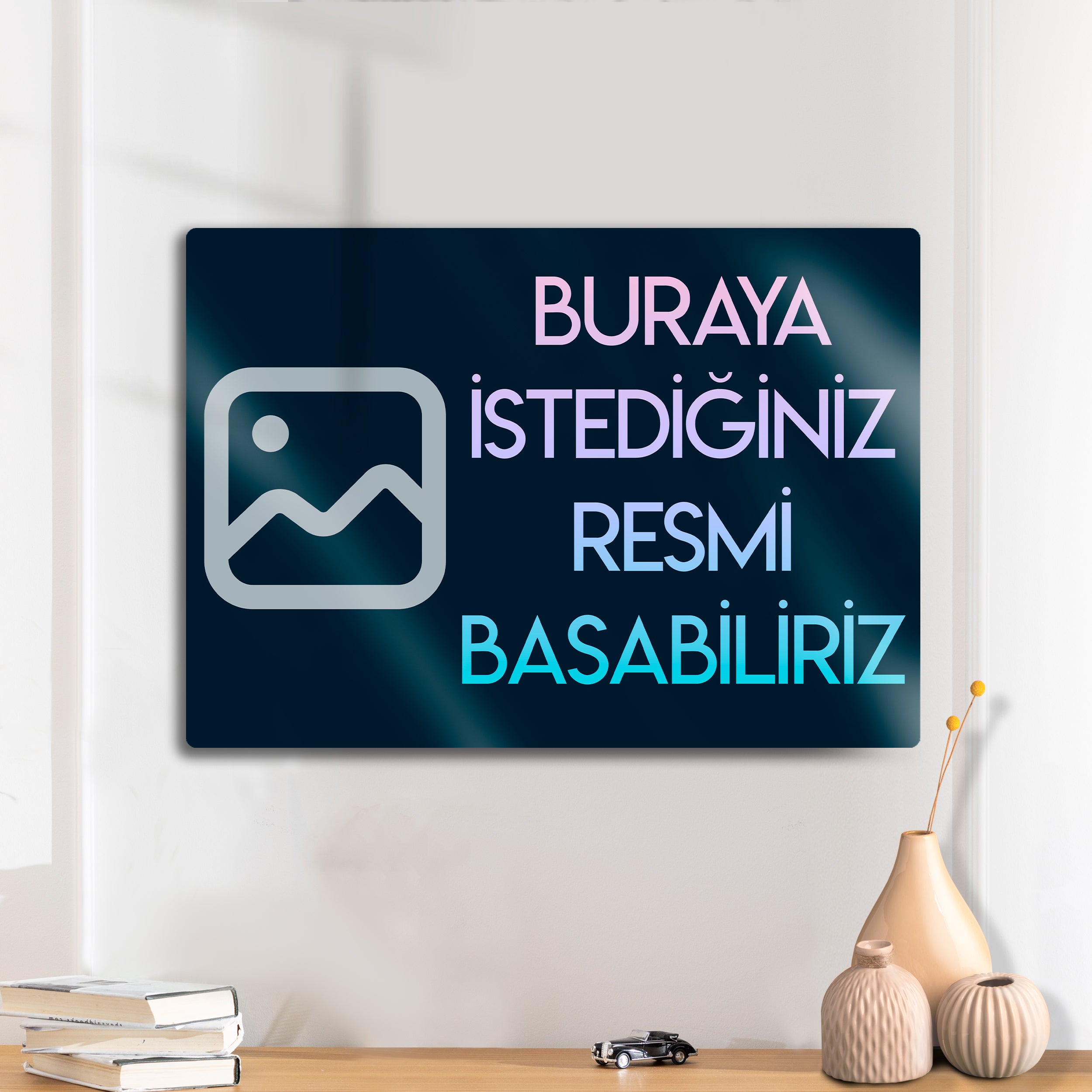 Kişiye Özel Metal Tablo