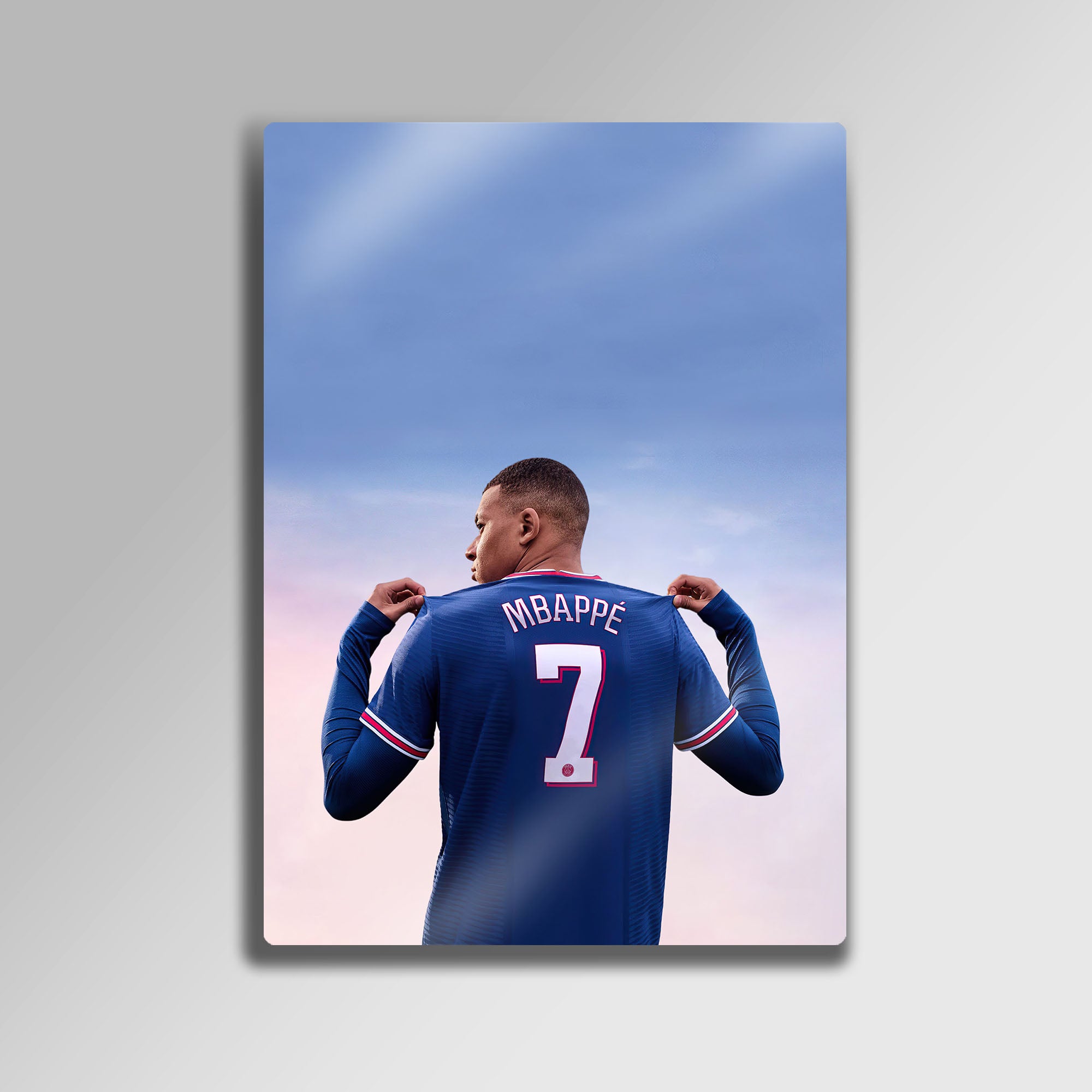 Kylian Mbappe - Metal Tablo