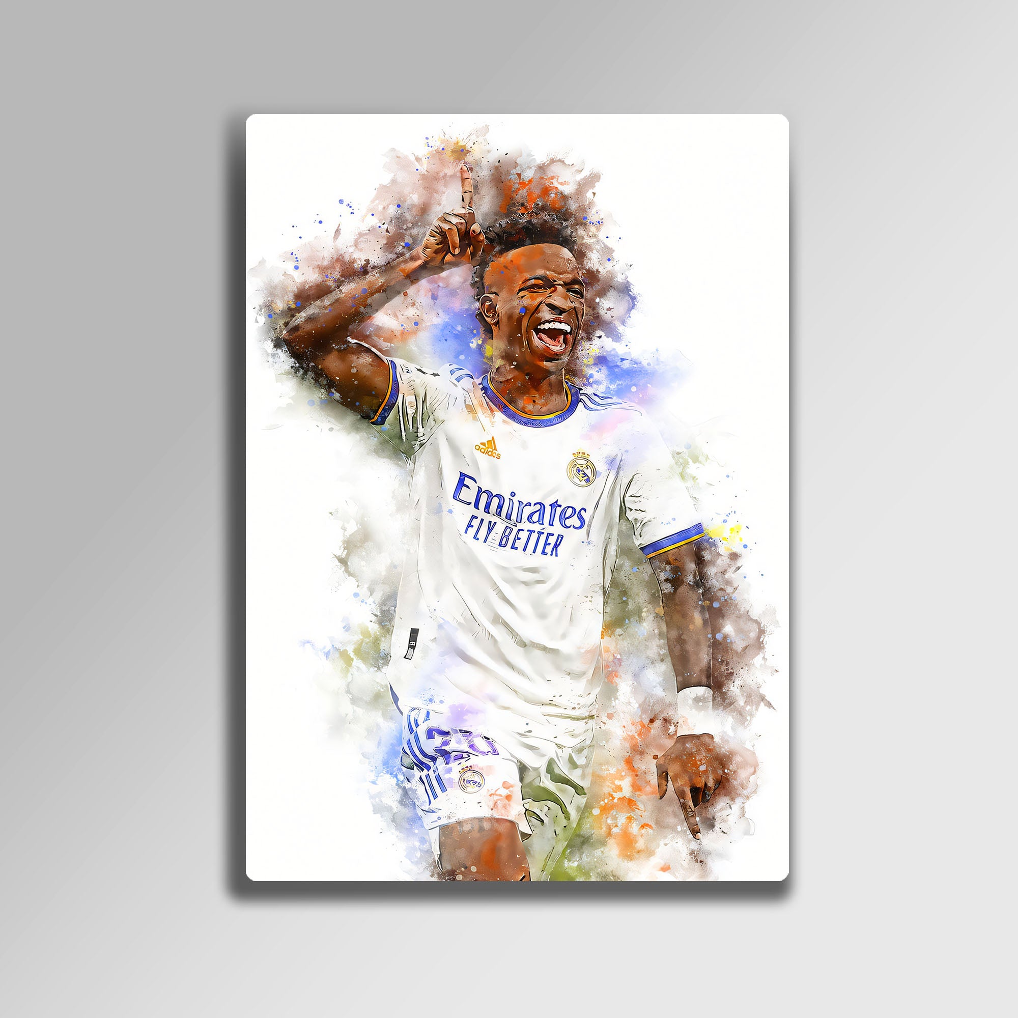 Vinicius Junior - Metal Tablo