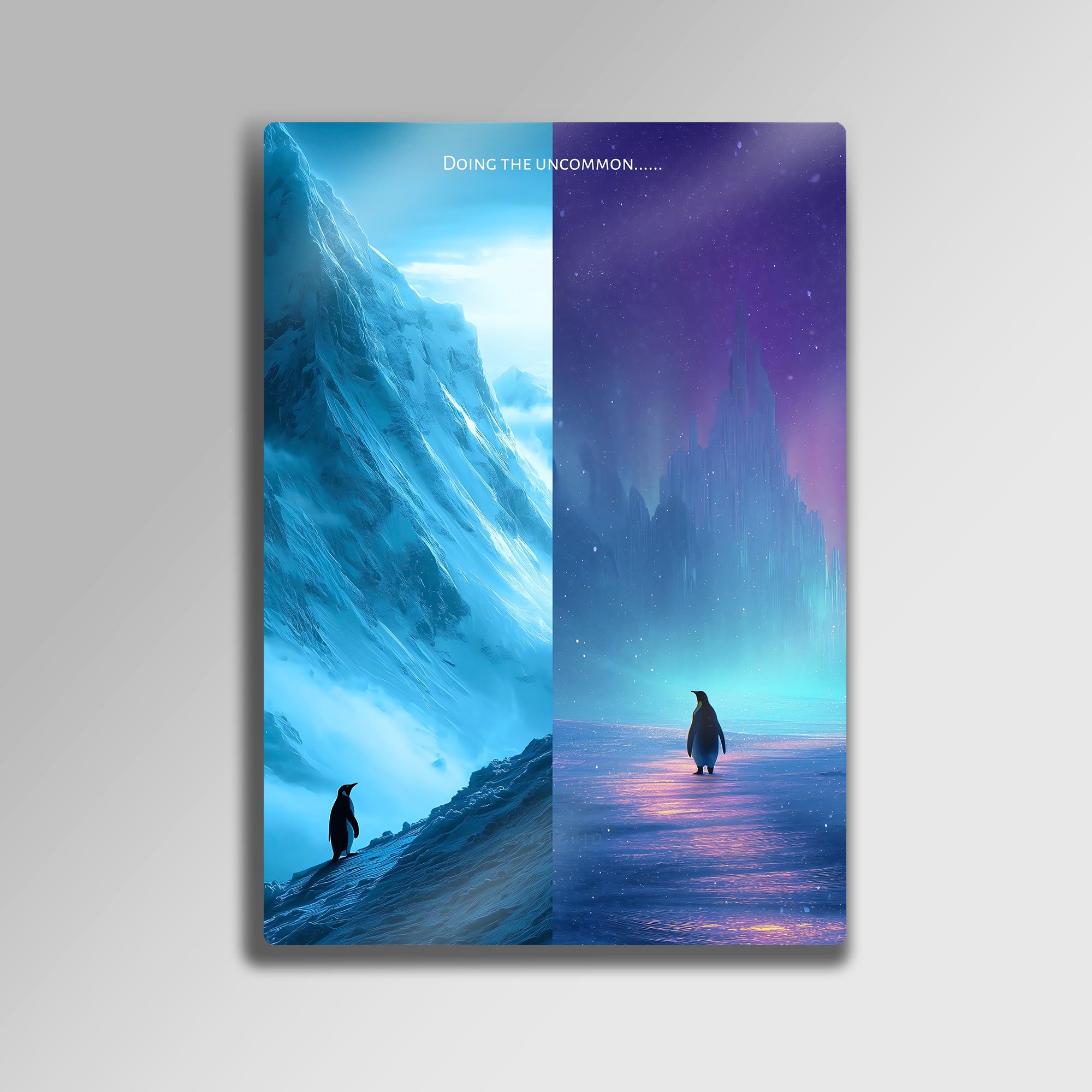 But Why, Nihilist Penguen, Penguin Motivasyon - Metal Tablo