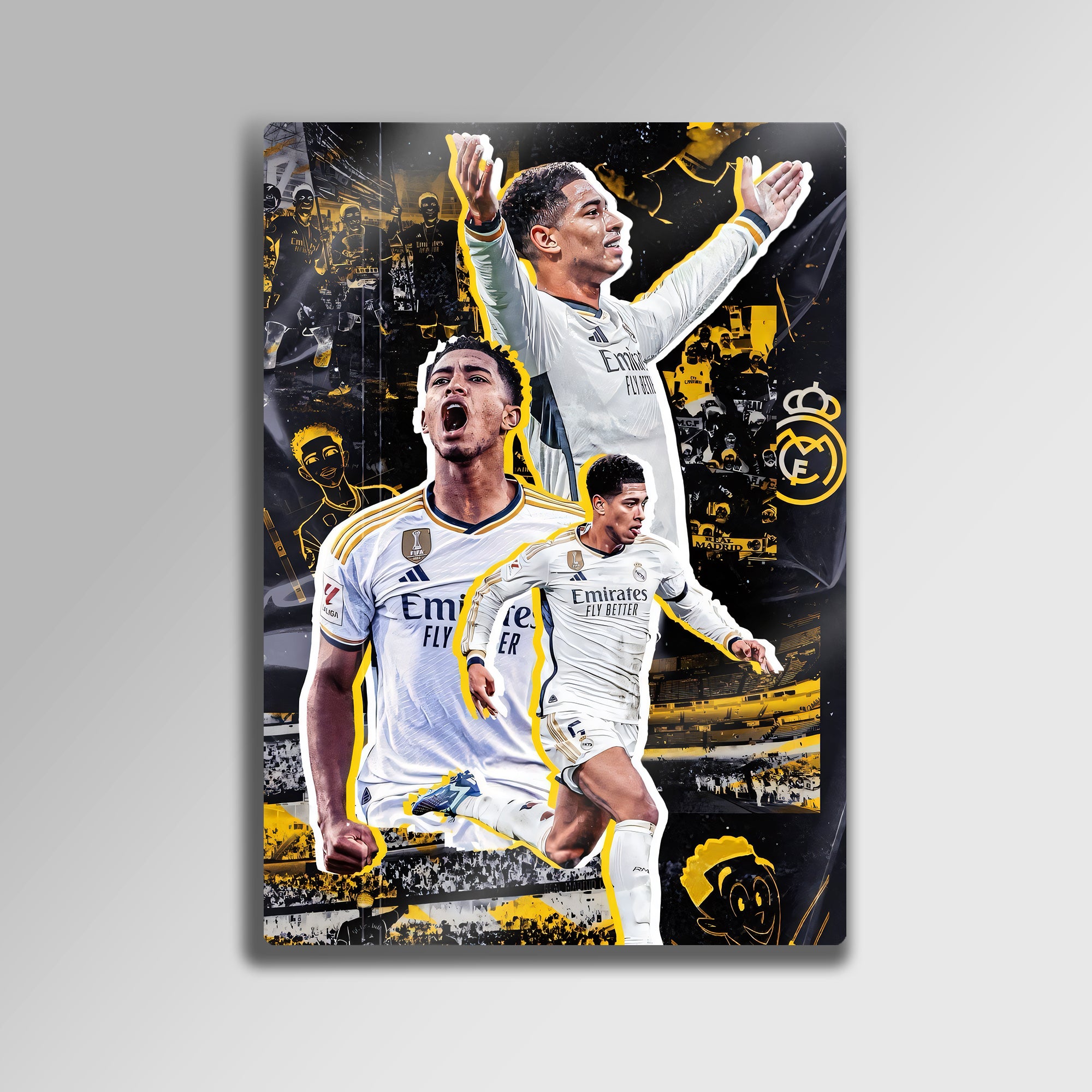 Jude Bellingham Real Madrid - Metal Tablo