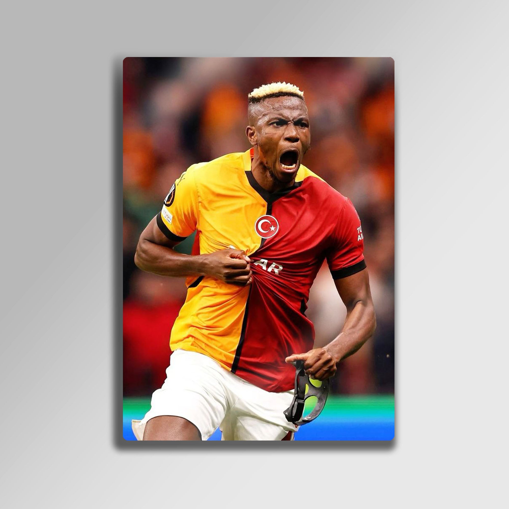 Victor Osimhen - Metal Tablo