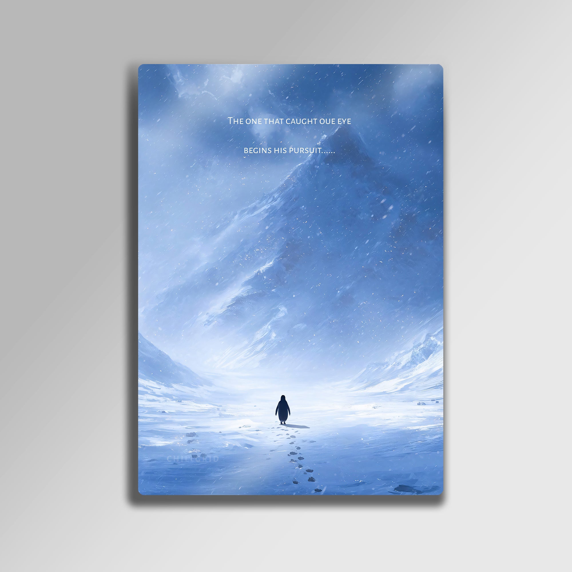 But Why, Nihilist Penguen, Penguin Motivasyon - Metal Tablo