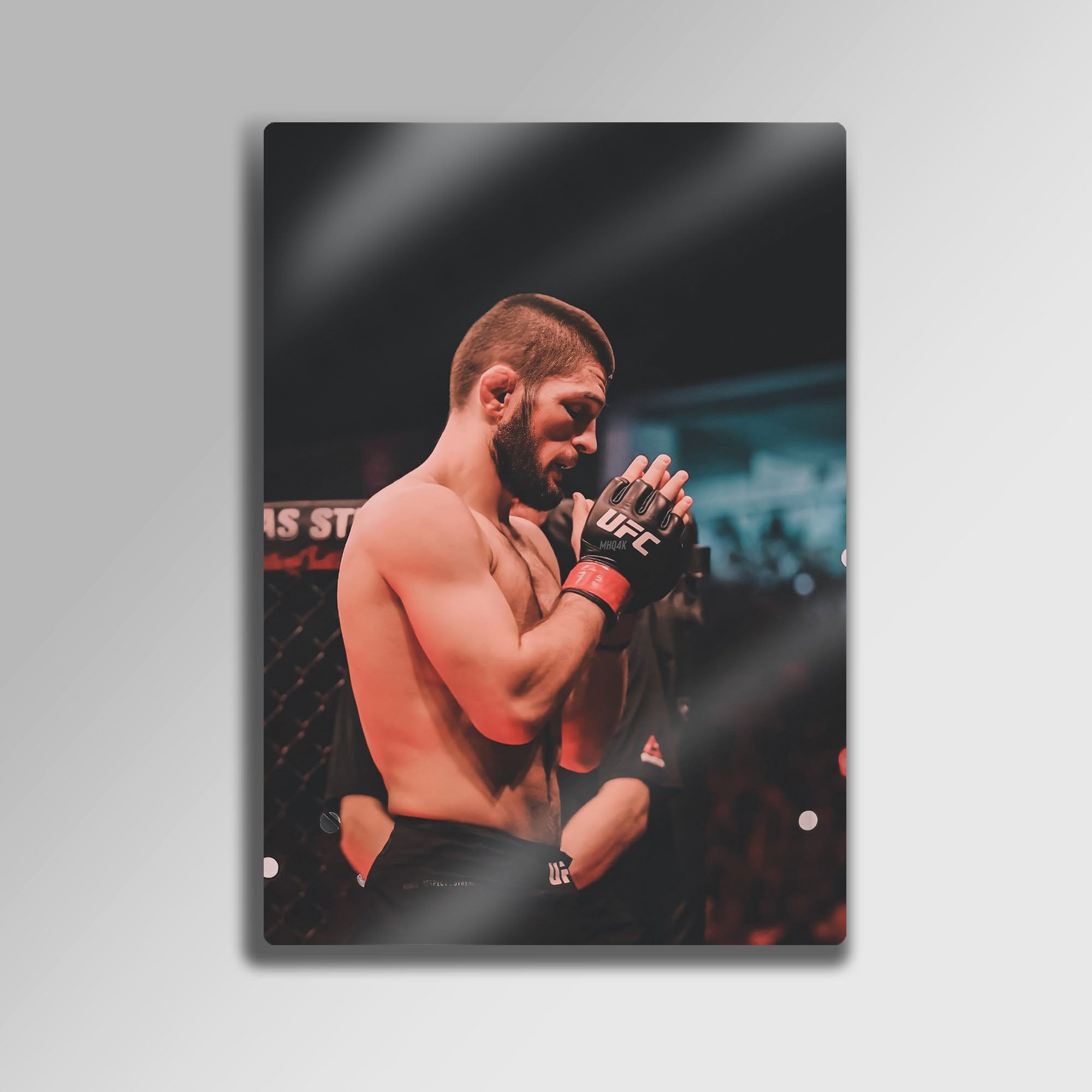 UFC Khabib Nurmagomedov MMA - Metal Tablo