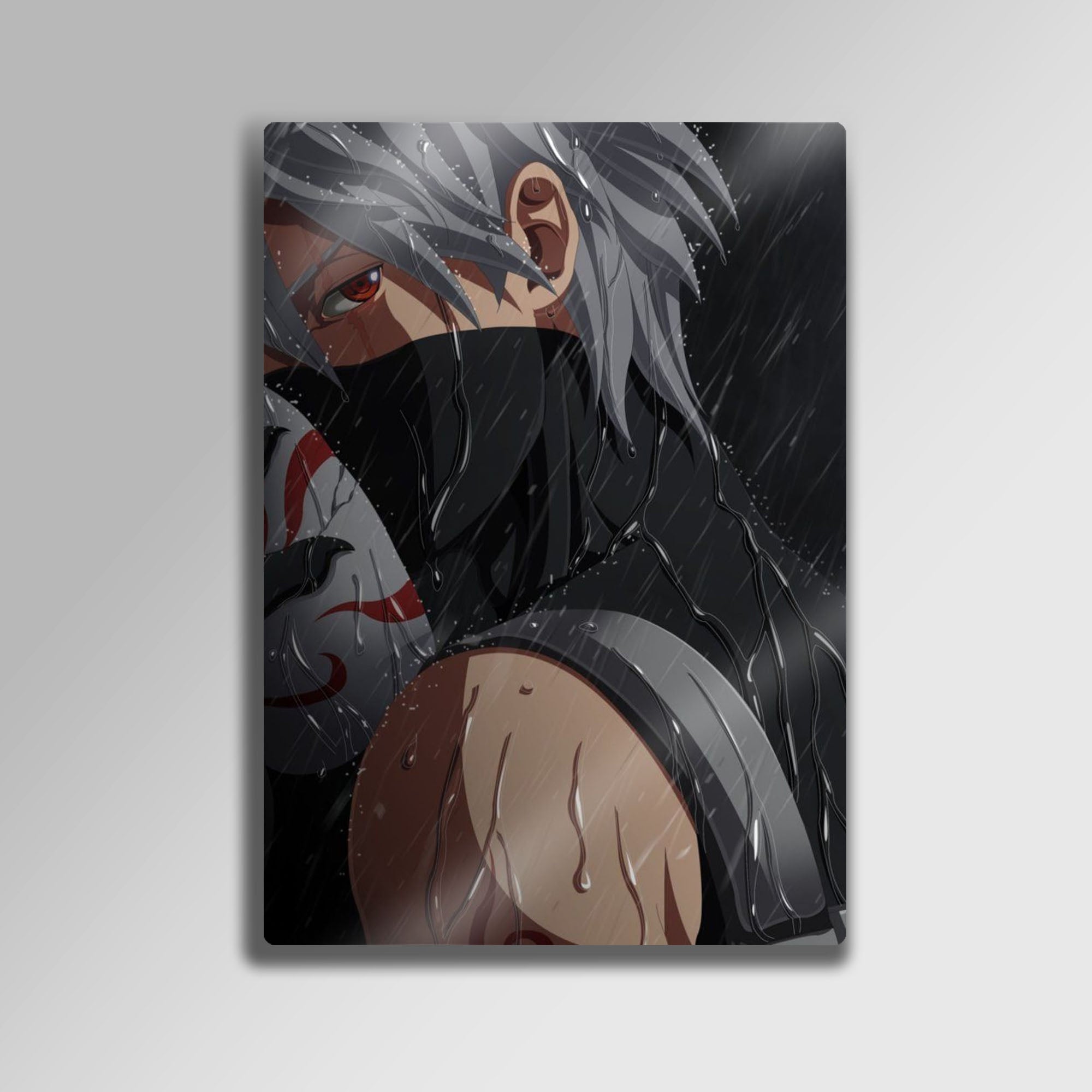 Naruto Kakashi Anbu - Metal Tablo