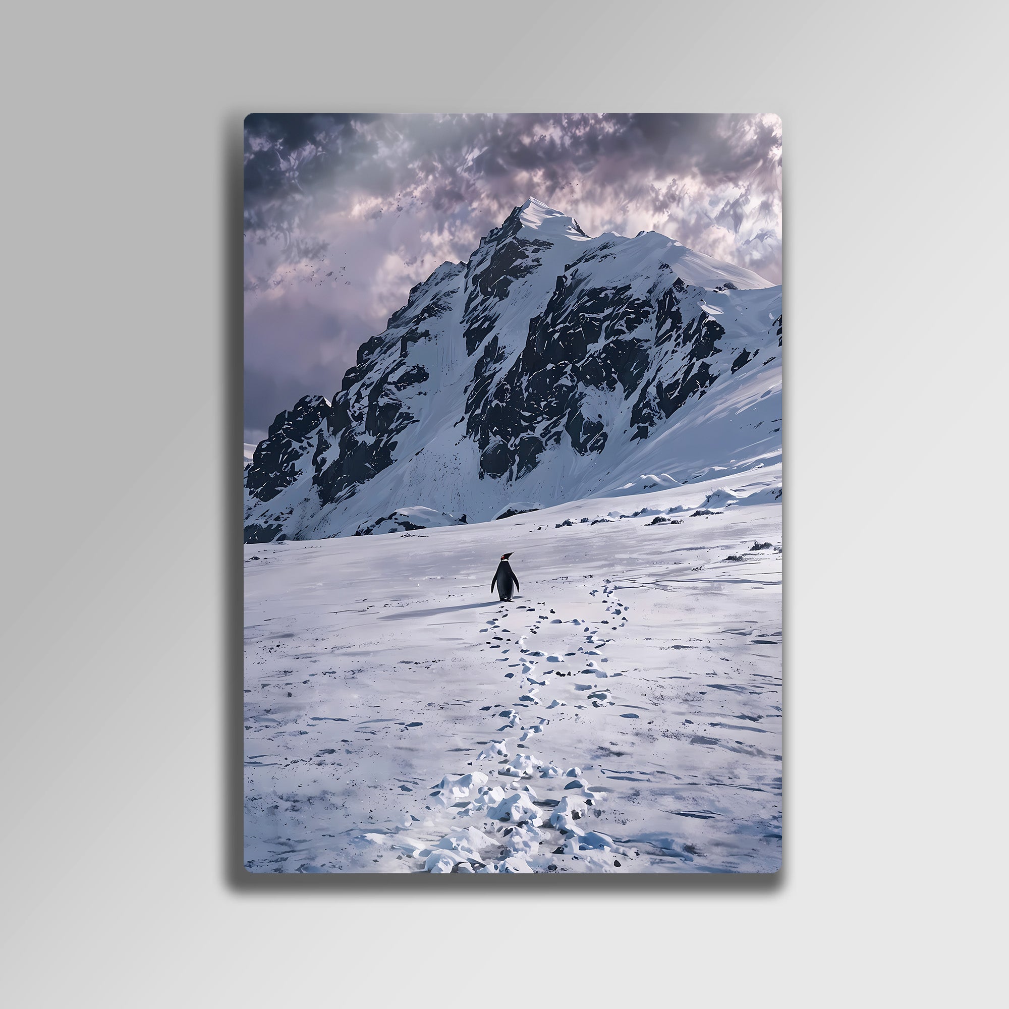 But Why, Nihilist Penguen, Penguin Motivasyon - Metal Tablo