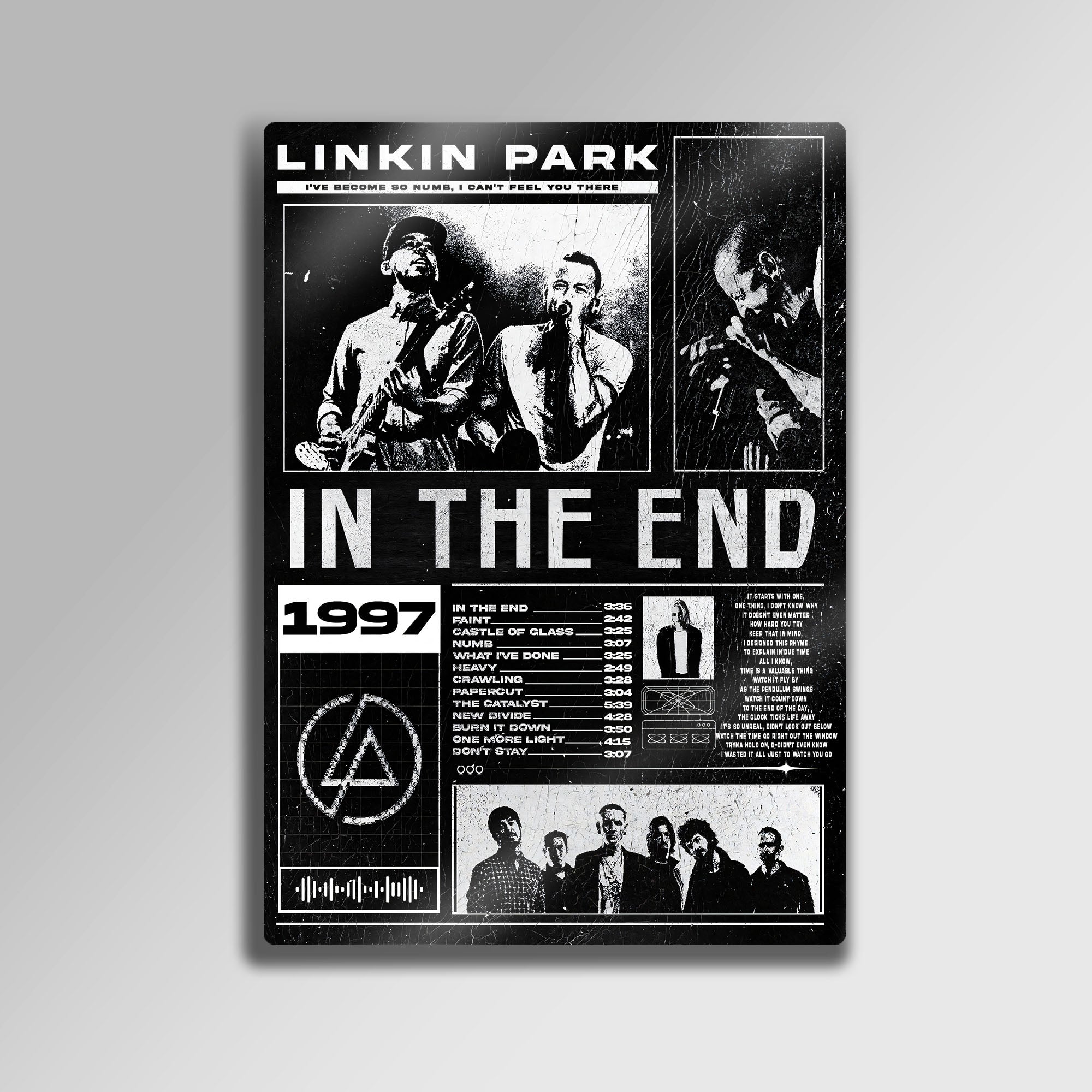 Linkin Park "In The End" - Metal Tablo