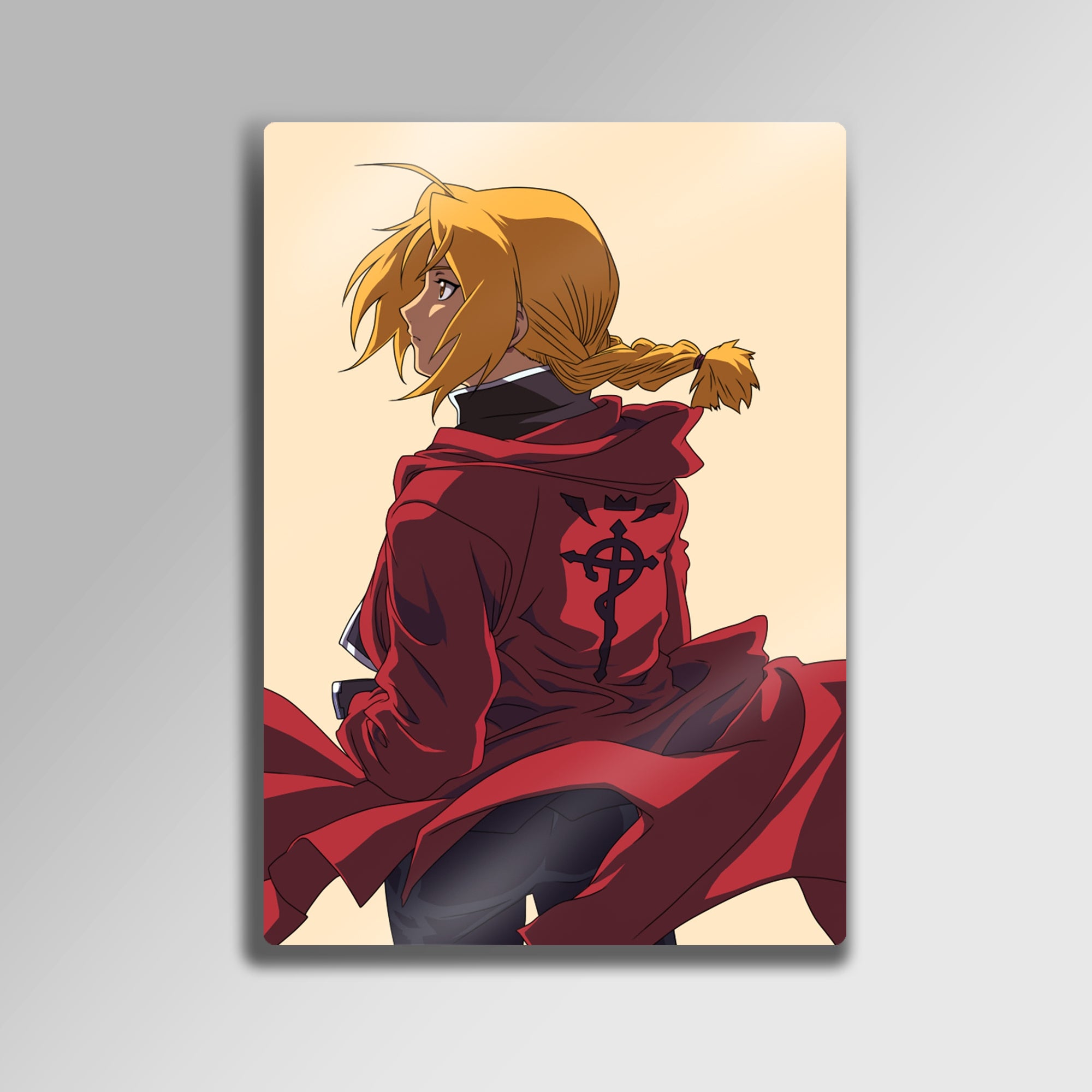 Edward Elric Fullmetal Alchemist - Metal Tablo