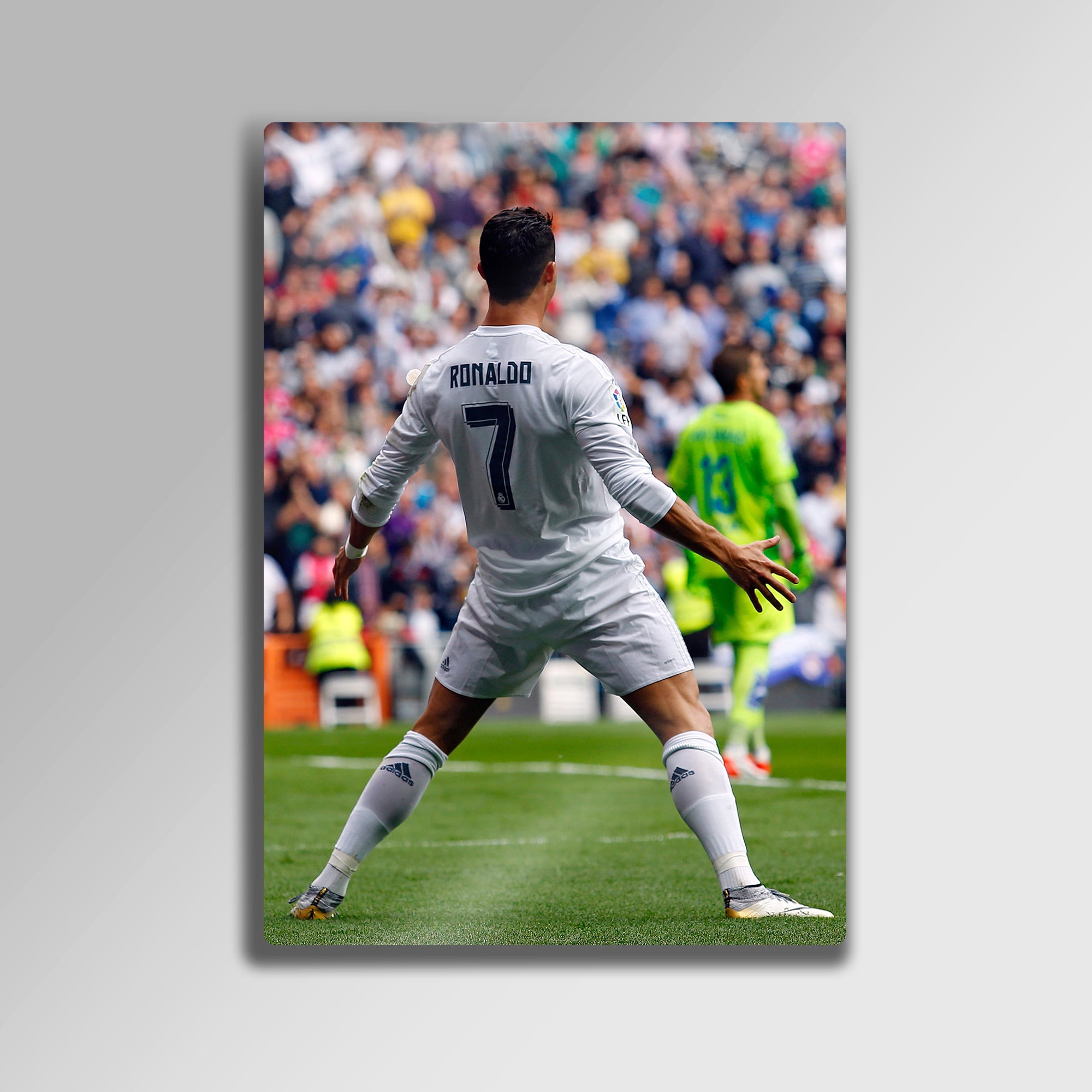CR7 Real Madrid - Metal Tablo