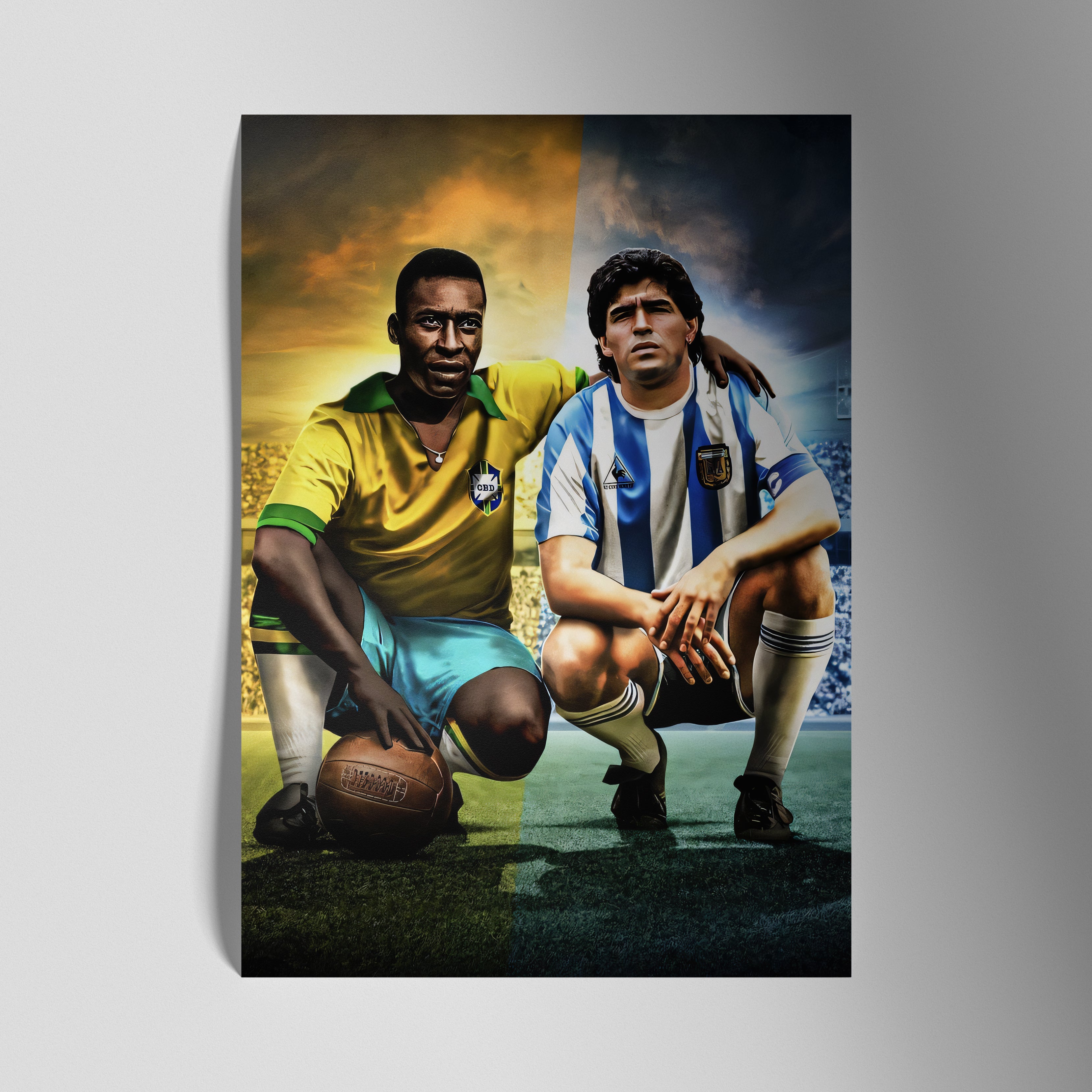 Pele & Maradona - Tablo