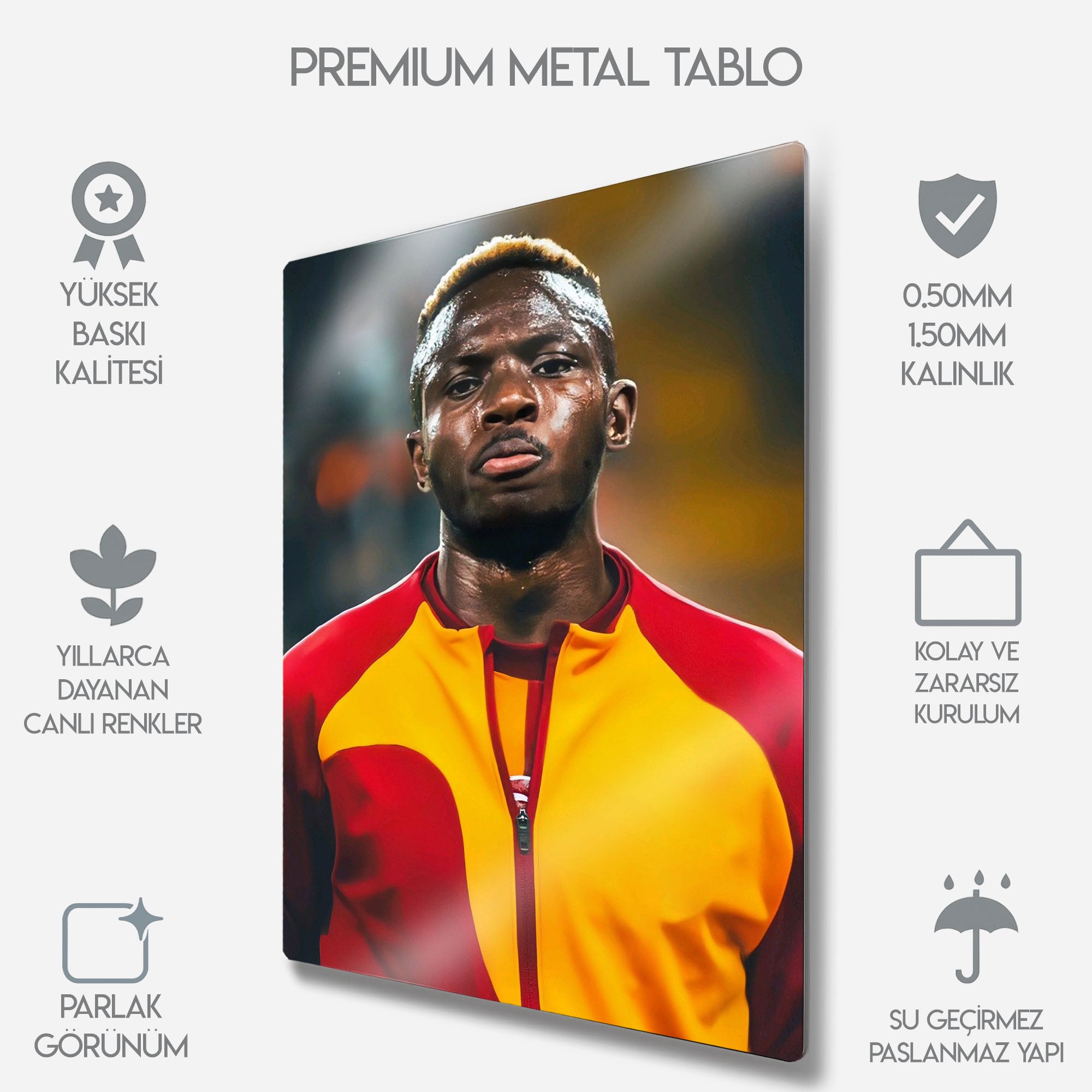 Victor Osimhen - Metal Tablo