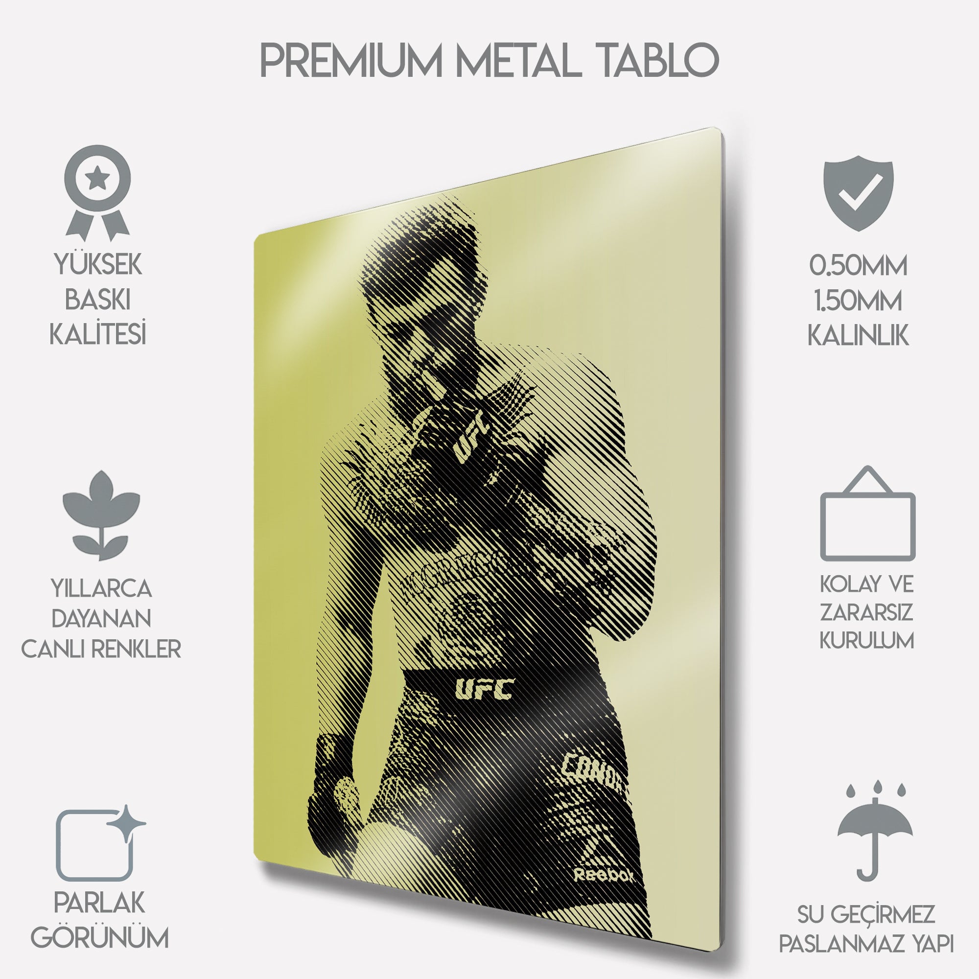 Conor McGregor - Metal Tablo