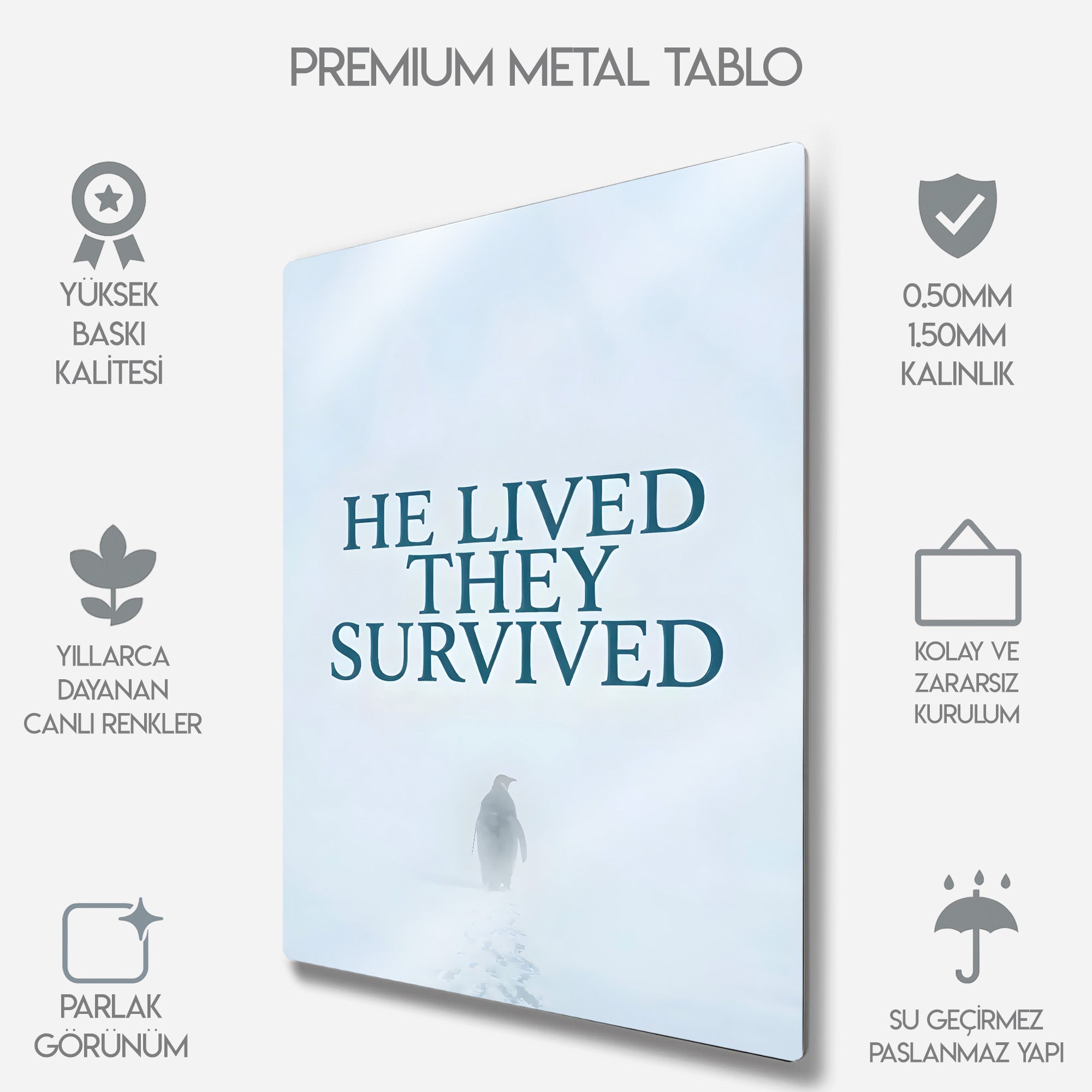 But Why, Nihilist Penguen, He Lived They Survived - Metal Tablo